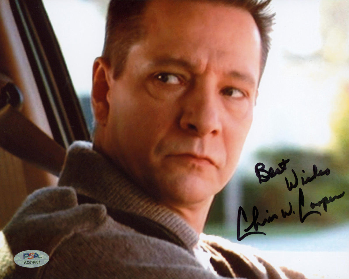 Chris Cooper The Town "Best Wishes" Authentic Signed 8x10 Photo PSA/DNA 6