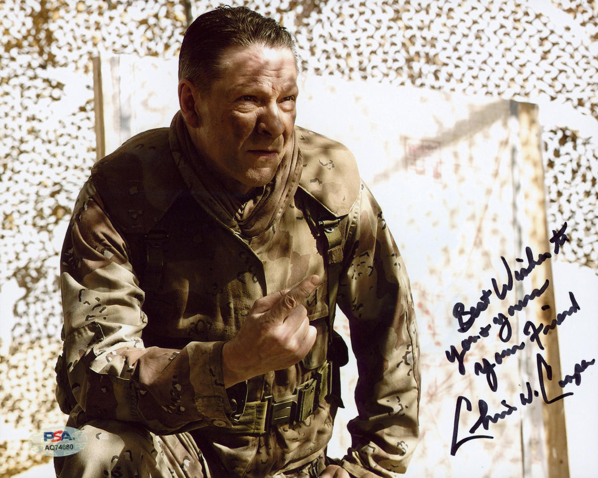 Chris Cooper Jarhead "Best Wishes Your Friend" Signed 8x10 Photo PSA/DNA 7