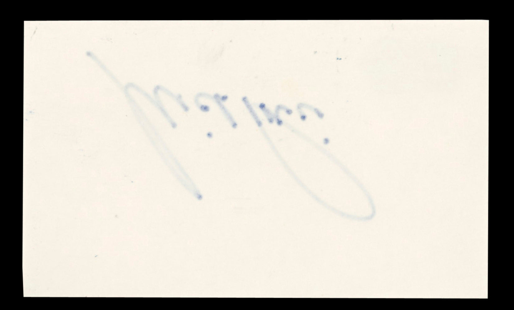 Nick Price PGA TOUR Authentic Signed 3x5 Index Card Autographed BAS #BT03522