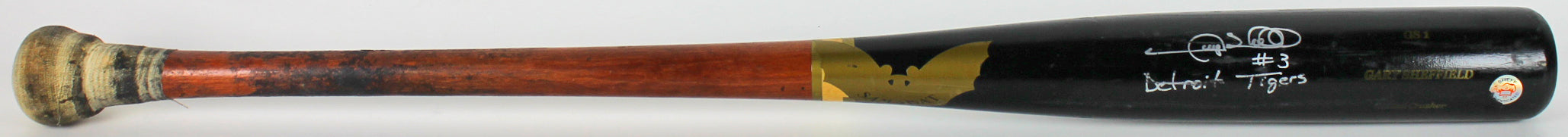 Tigers Gary Sheffield Authentic Signed Game Used 2006-07 Sam Bat Sheff Hologram
