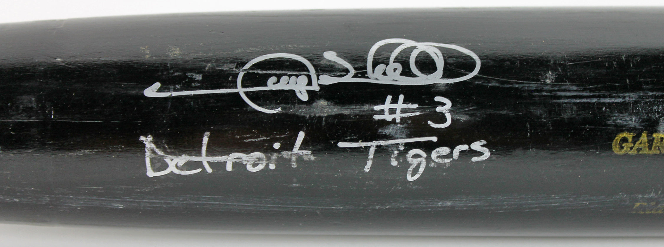 Tigers Gary Sheffield Authentic Signed Game Used 2006-07 Sam Bat Sheff Hologram