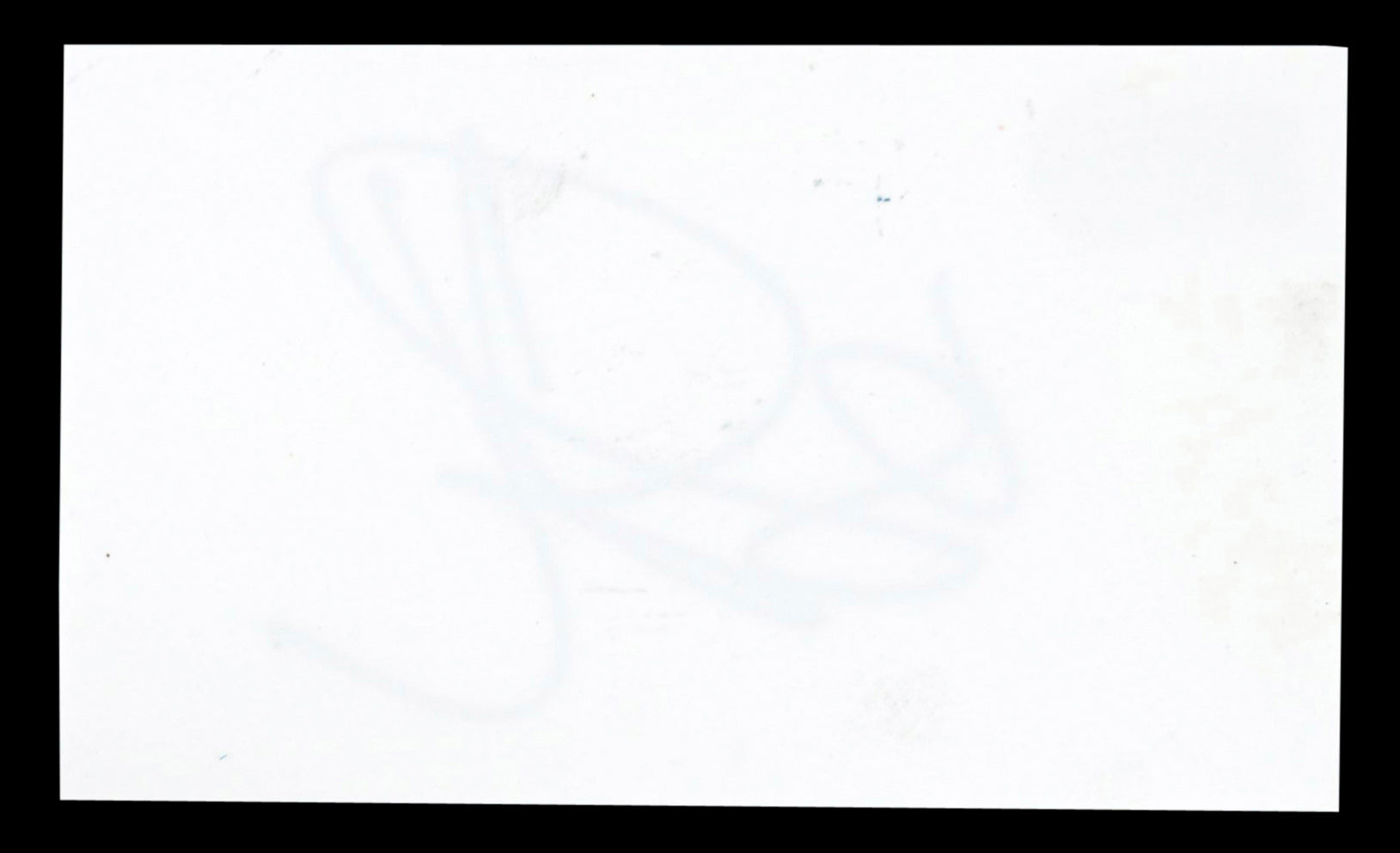 Raiders Tim Brown Authentic Signed 3x5 Index Card Autographed BAS #BT03528