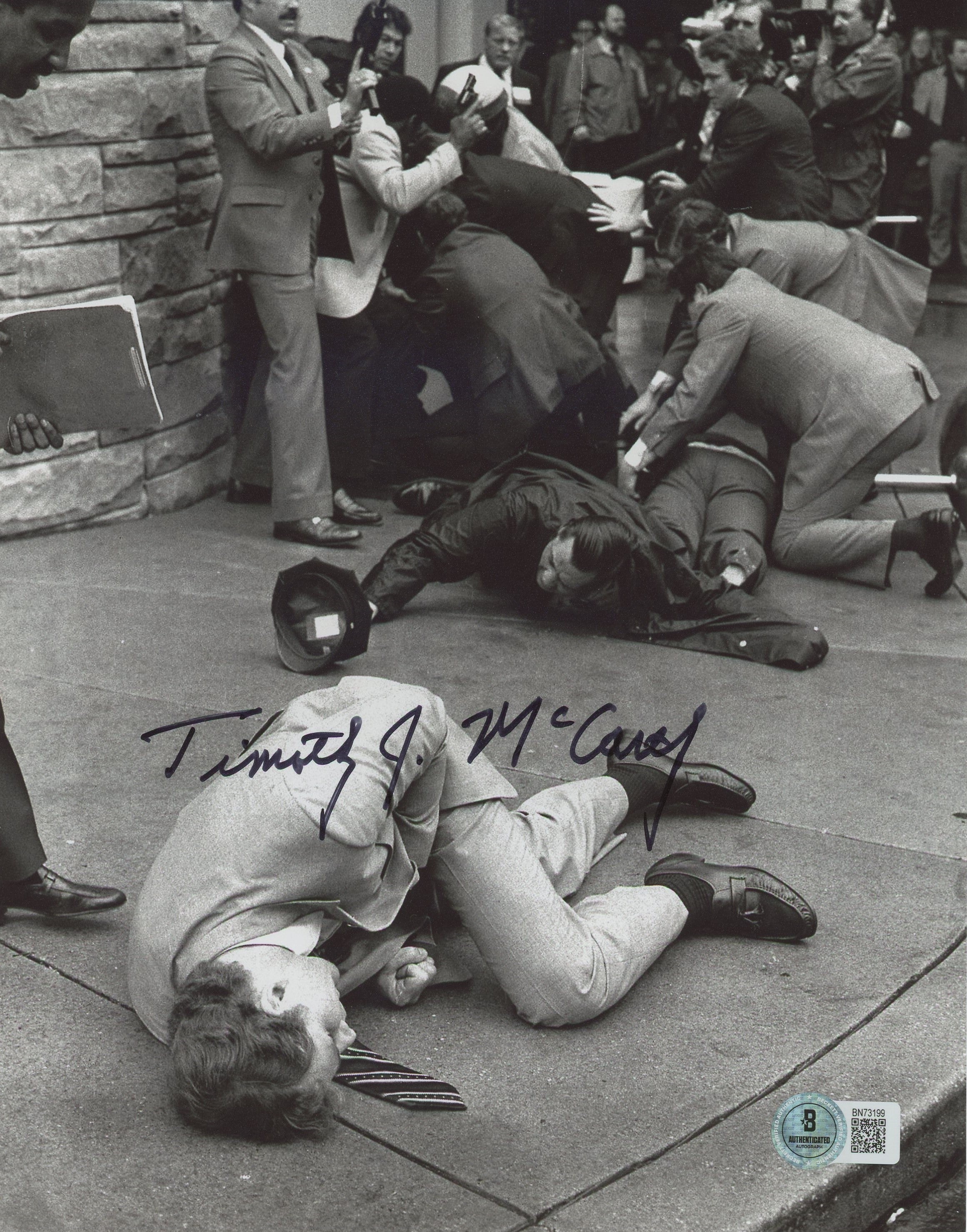 Timothy J. McCarthy Authentic Signed 8x10 Photo Autographed BAS #BN73199