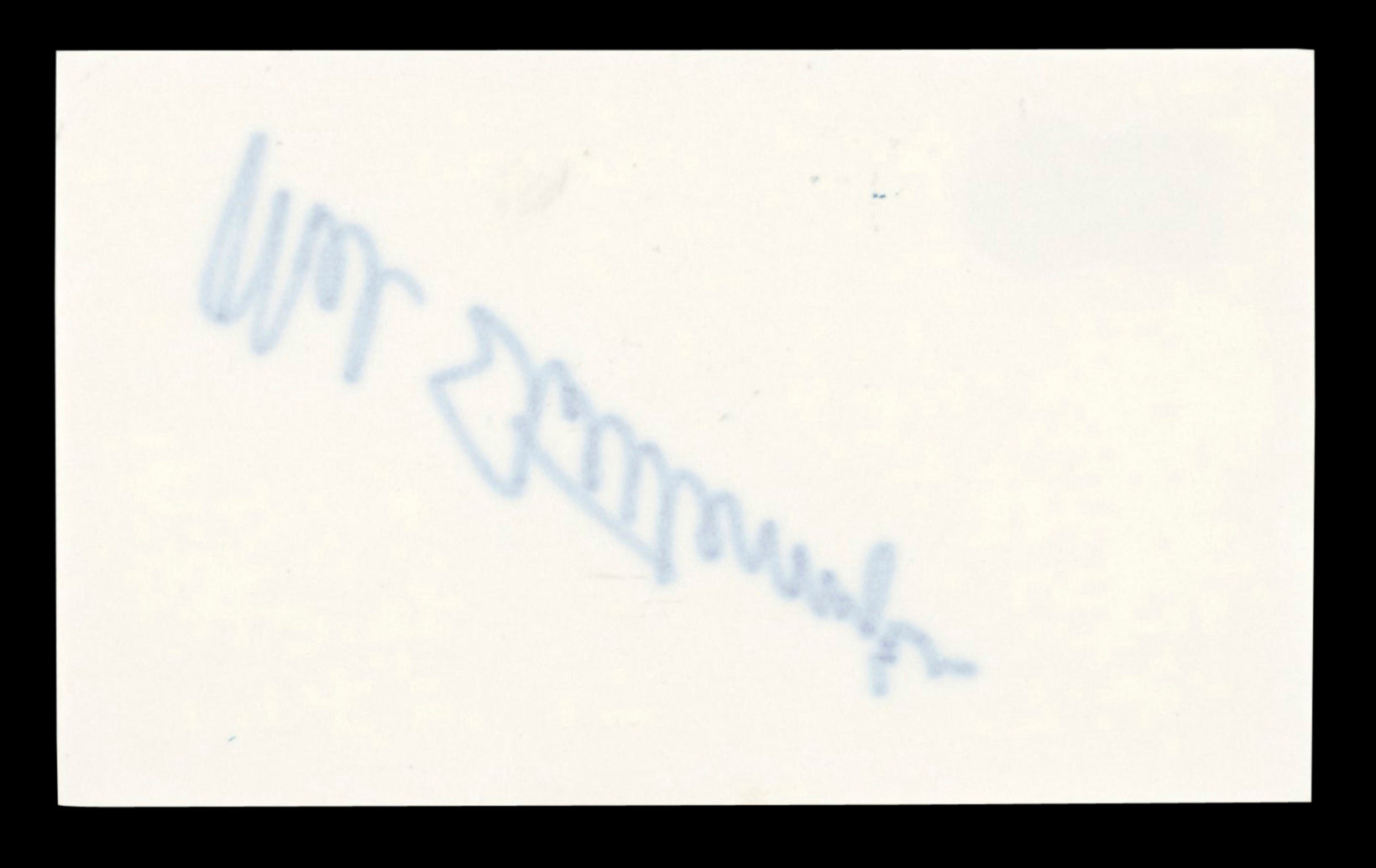 Yankees Mel Stottlemyre Authentic Signed 3x5 Index Card Autographed BAS #BT03538