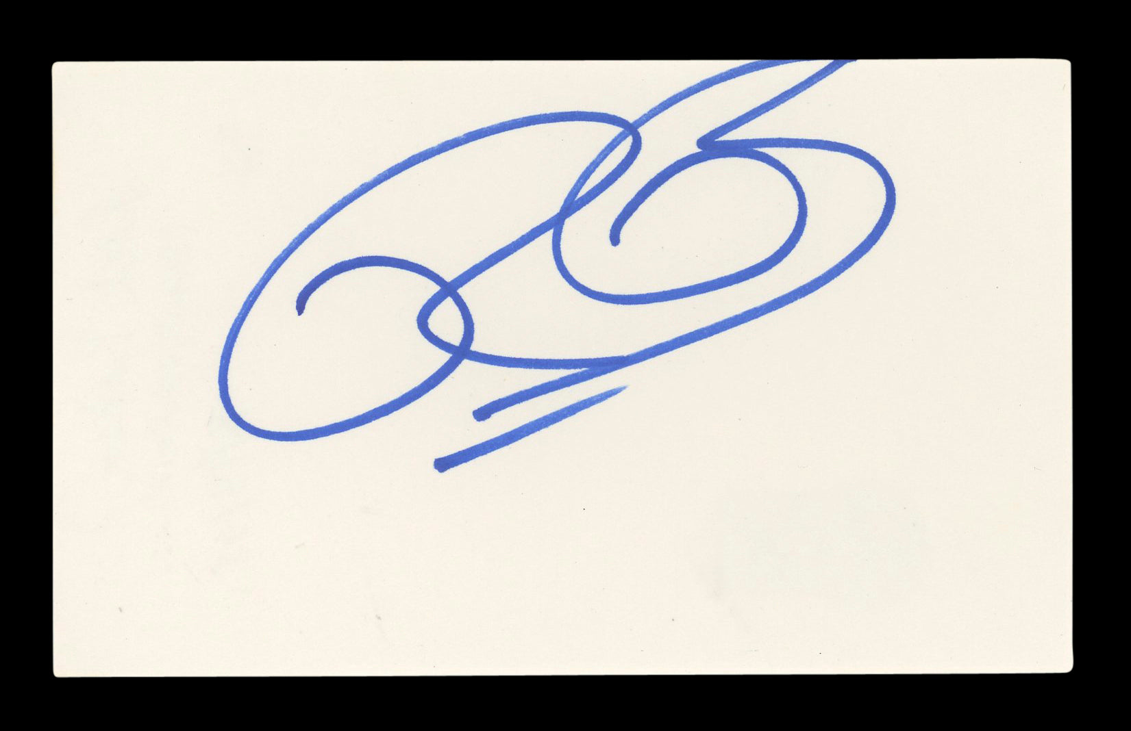 Rick Baker Planet of the Apes Signed 3x5 Index Card Autographed BAS #AD70346