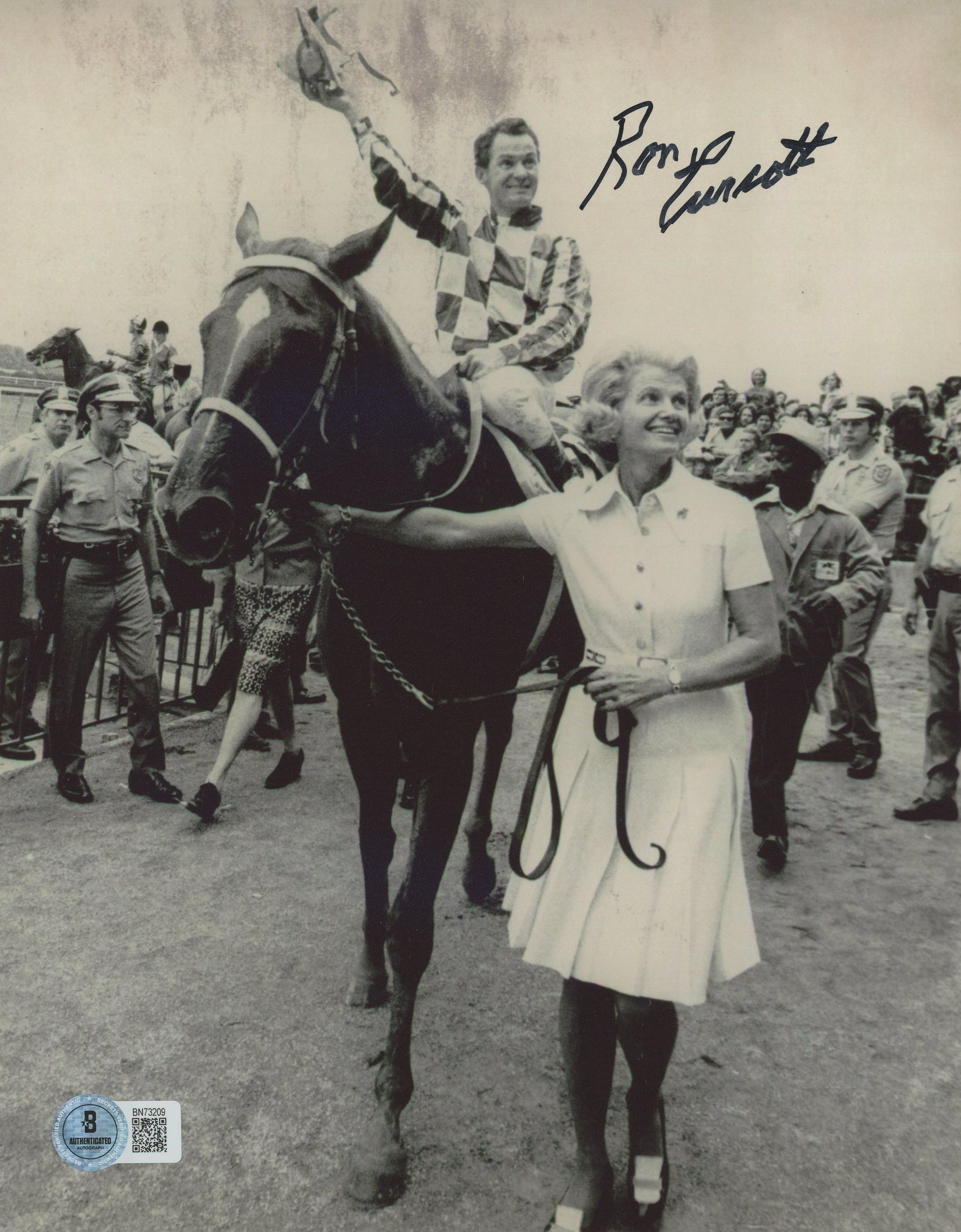 Ron Turcotte Authentic Signed 8x10 Photo Autographed BAS #BN73209