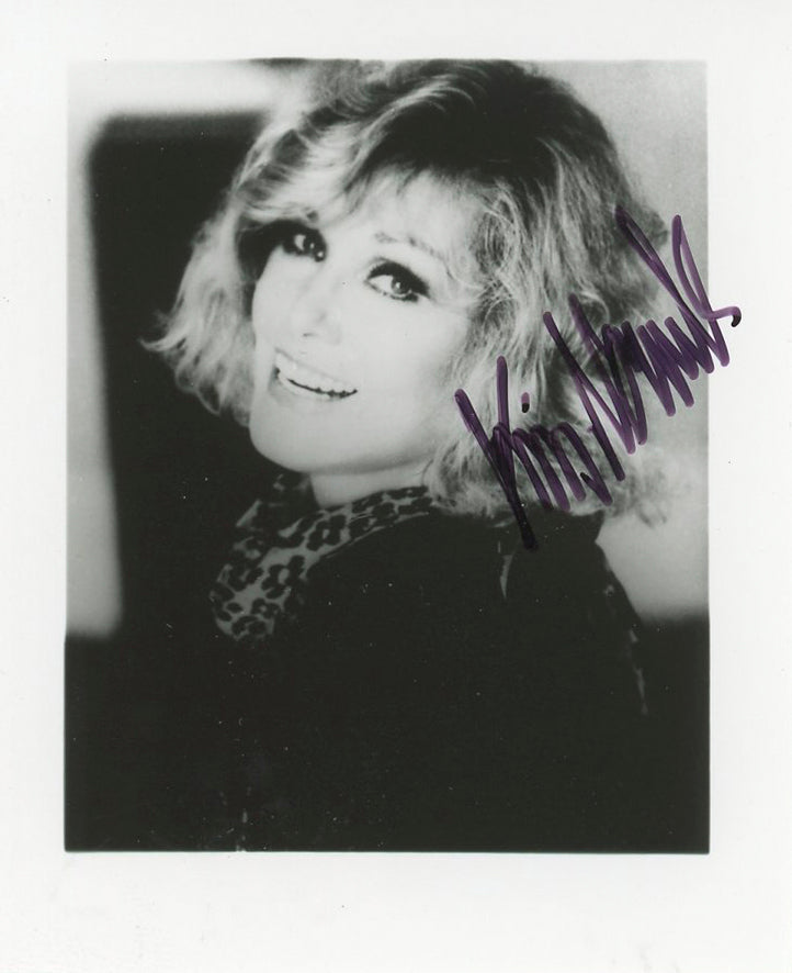 Kim Novak Vertigo Authentic Signed 2.5x3 Black & White Photo BAS #BK43314