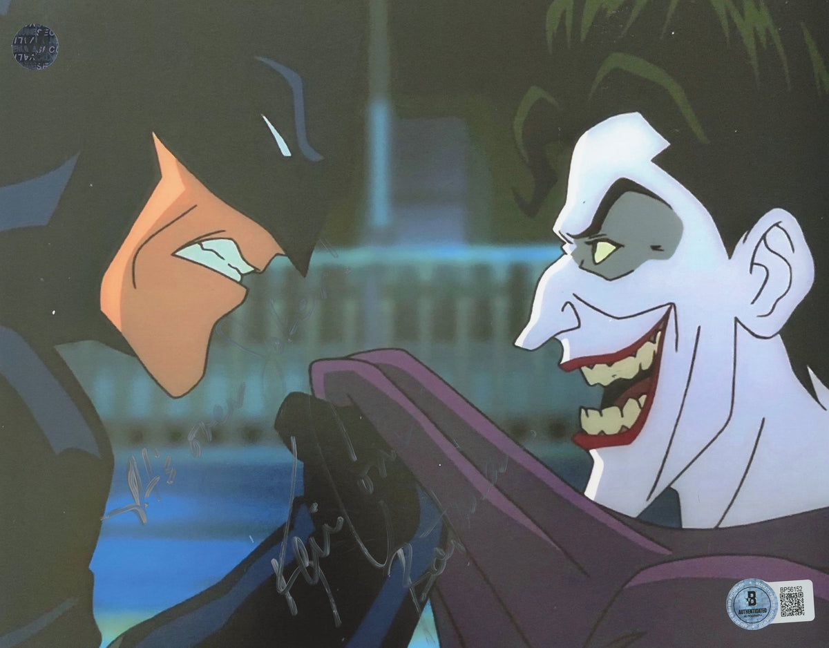 Kevin Conroy Batman The Animated Series "2x Insc" Signed 8x10 Photo BAS #BP56152