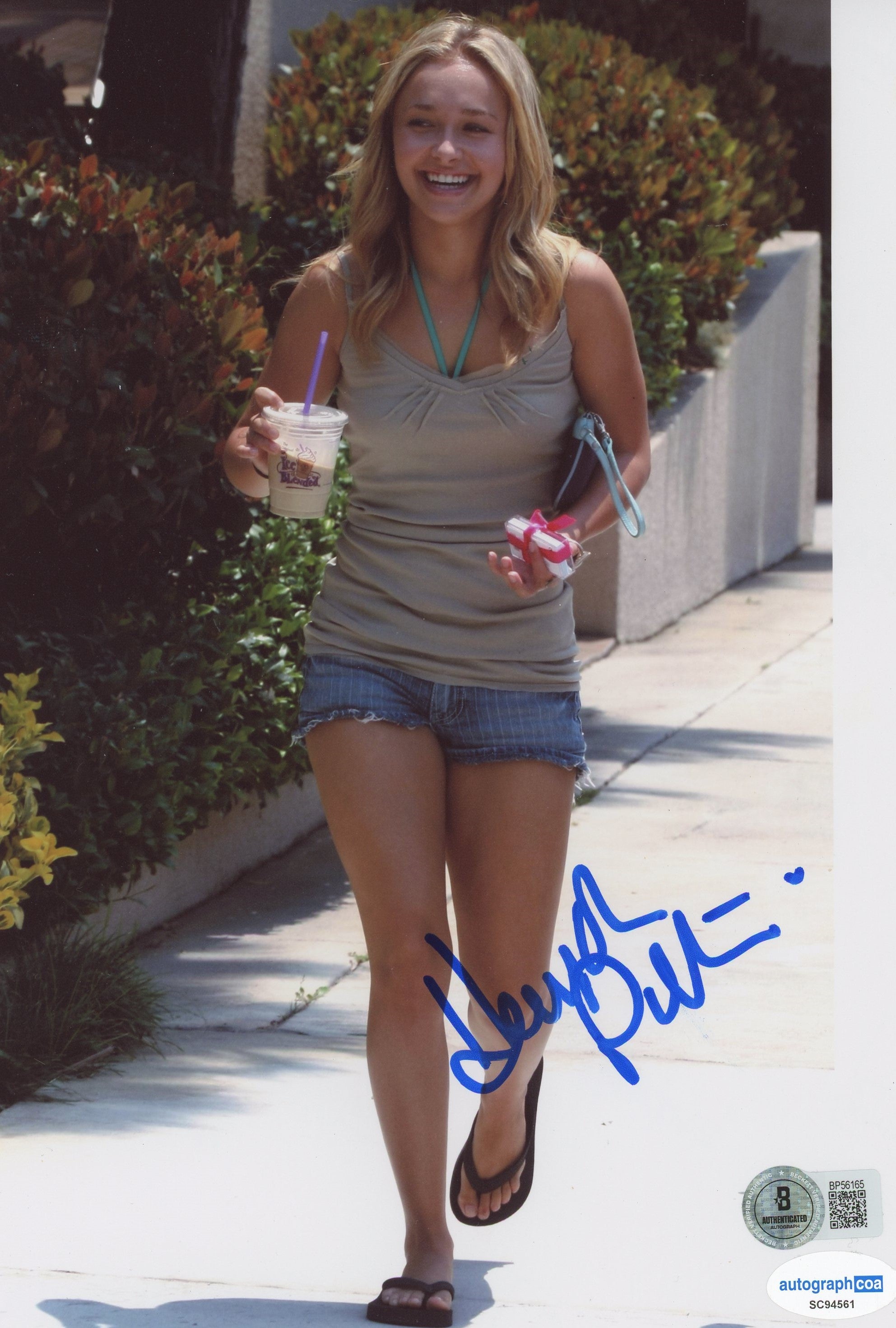 Hayden Panettiere Scream Authentic Signed 8x10 Photo Autographed BAS #BP56165
