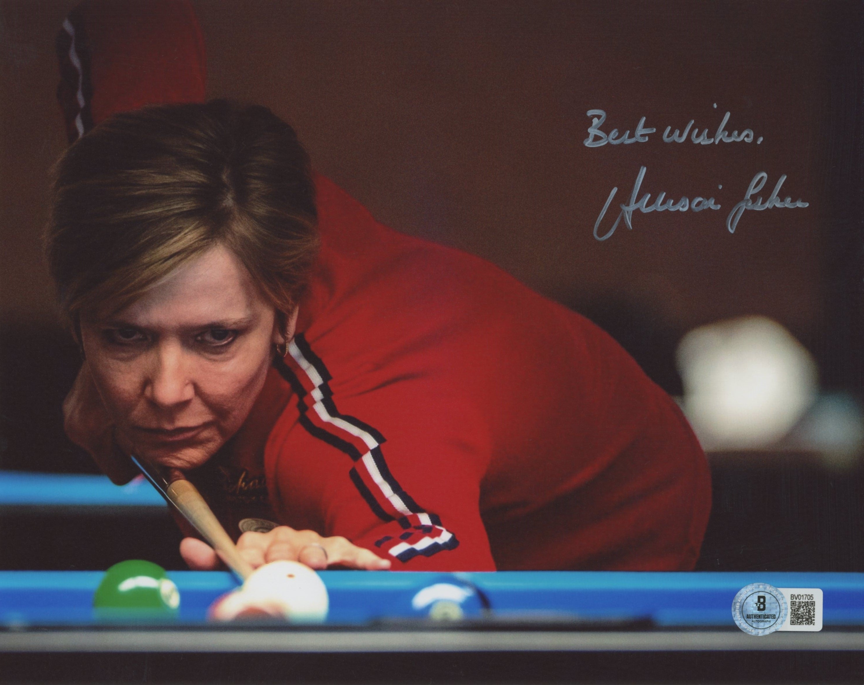 Allison Fisher "Best Wishes" Authentic Signed 8x10 Horizontal Photo BAS 1