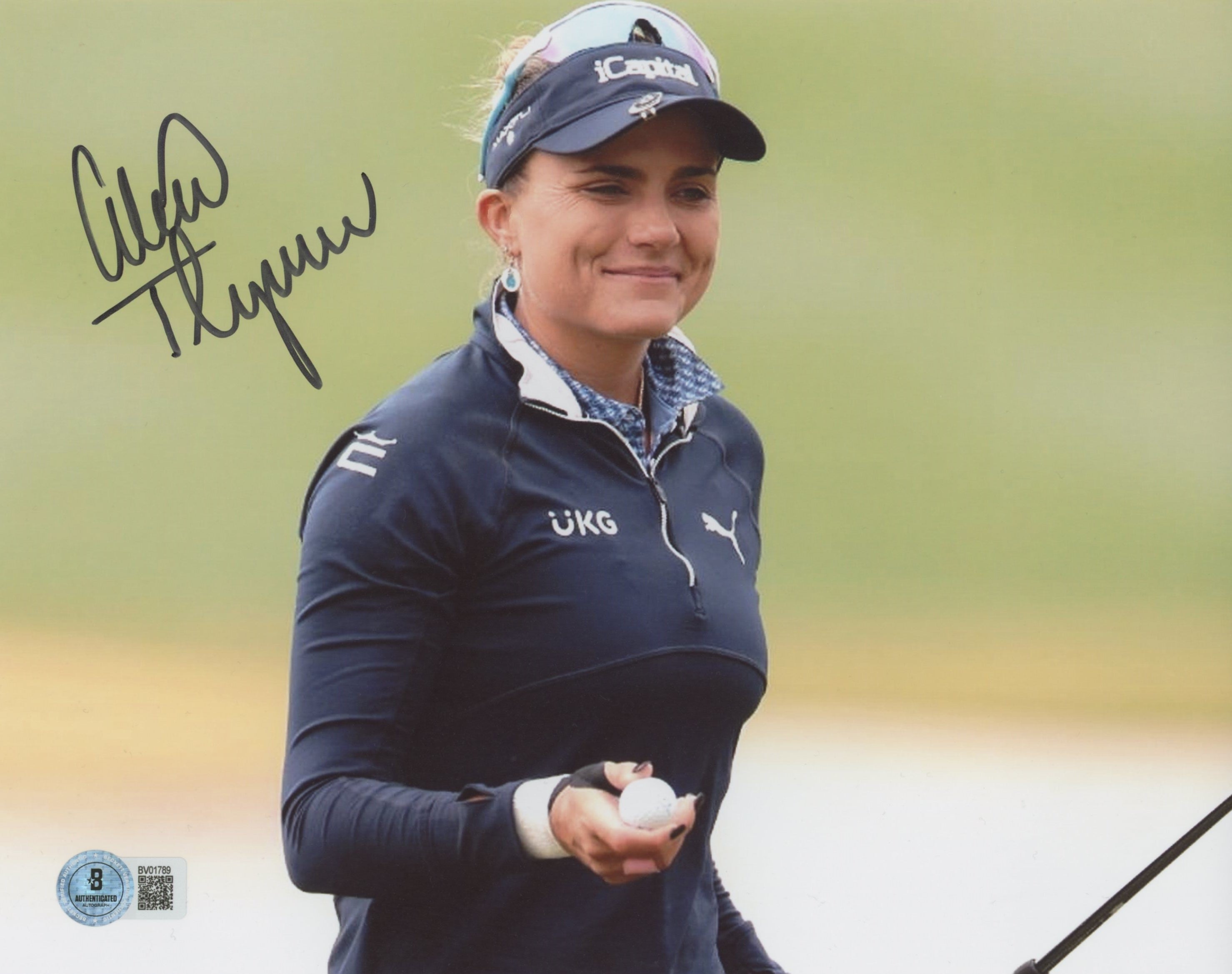 Lexi Thompson Authentic Signed 8x10 Horizontal Photo Autographed BAS 2