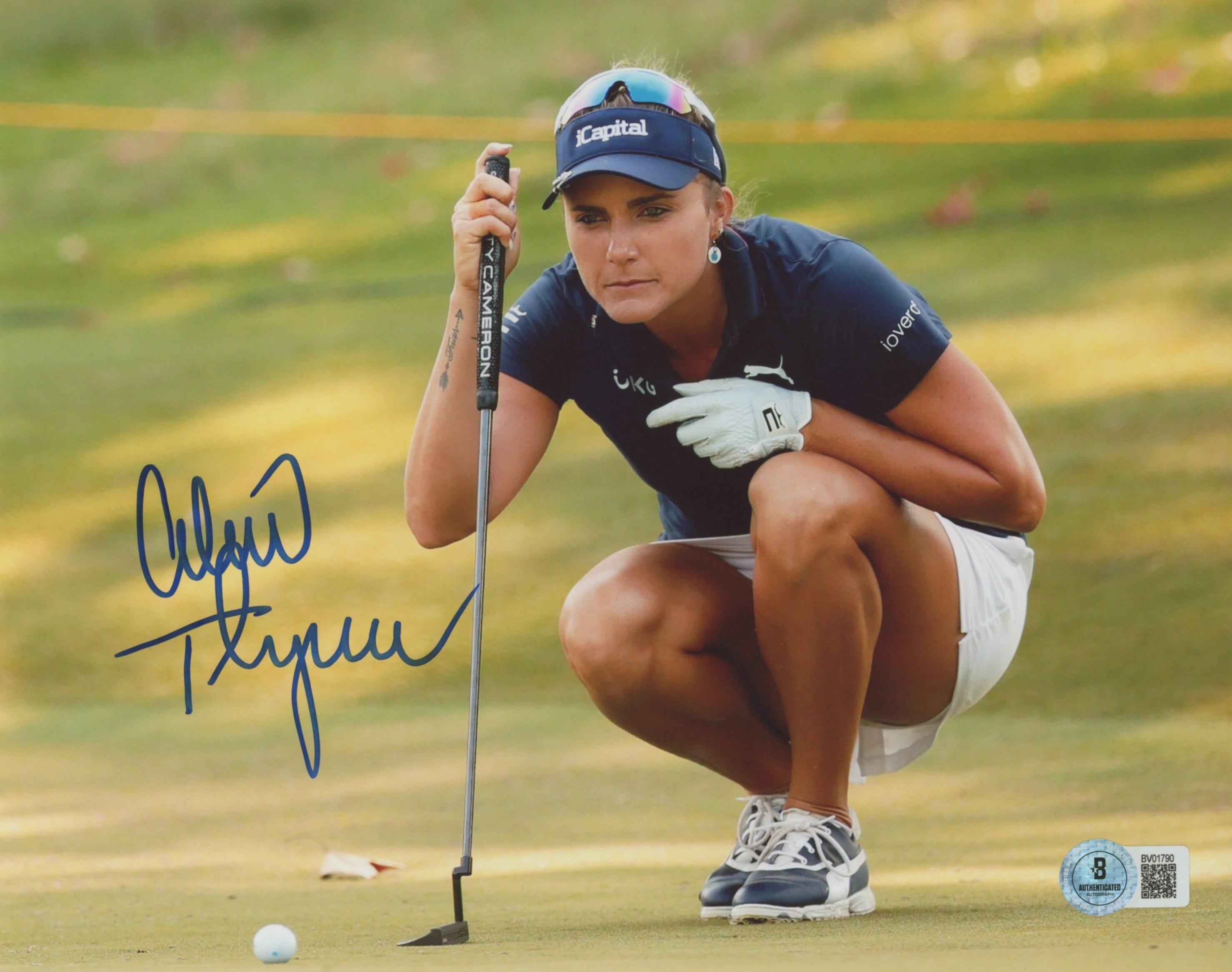 Lexi Thompson Authentic Signed 8x10 Horizontal Photo Autographed BAS 3