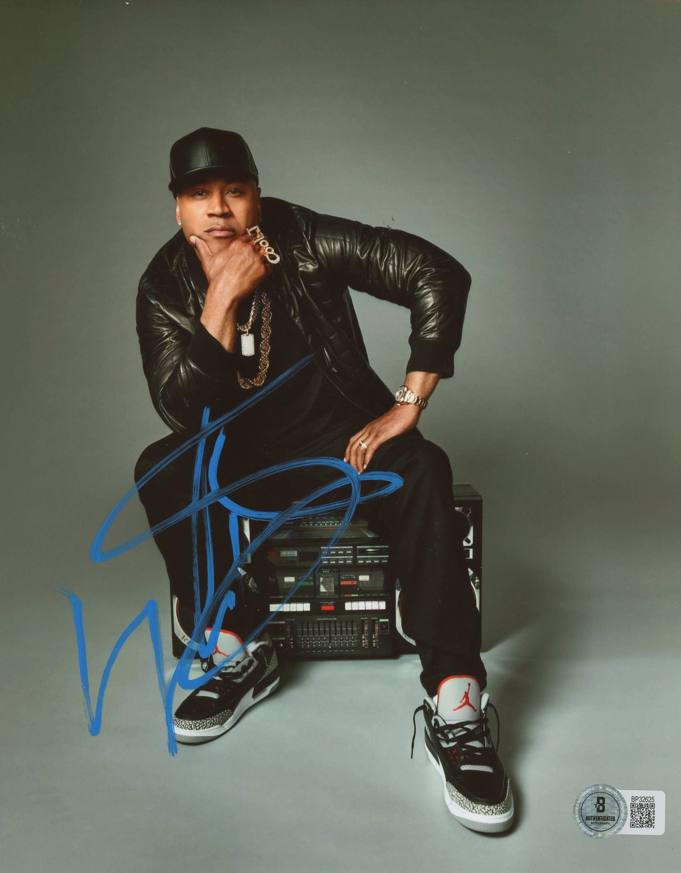 L.L. Cool J Rapper Authentic Signed 8x10 Photo Autographed BAS #BP32625