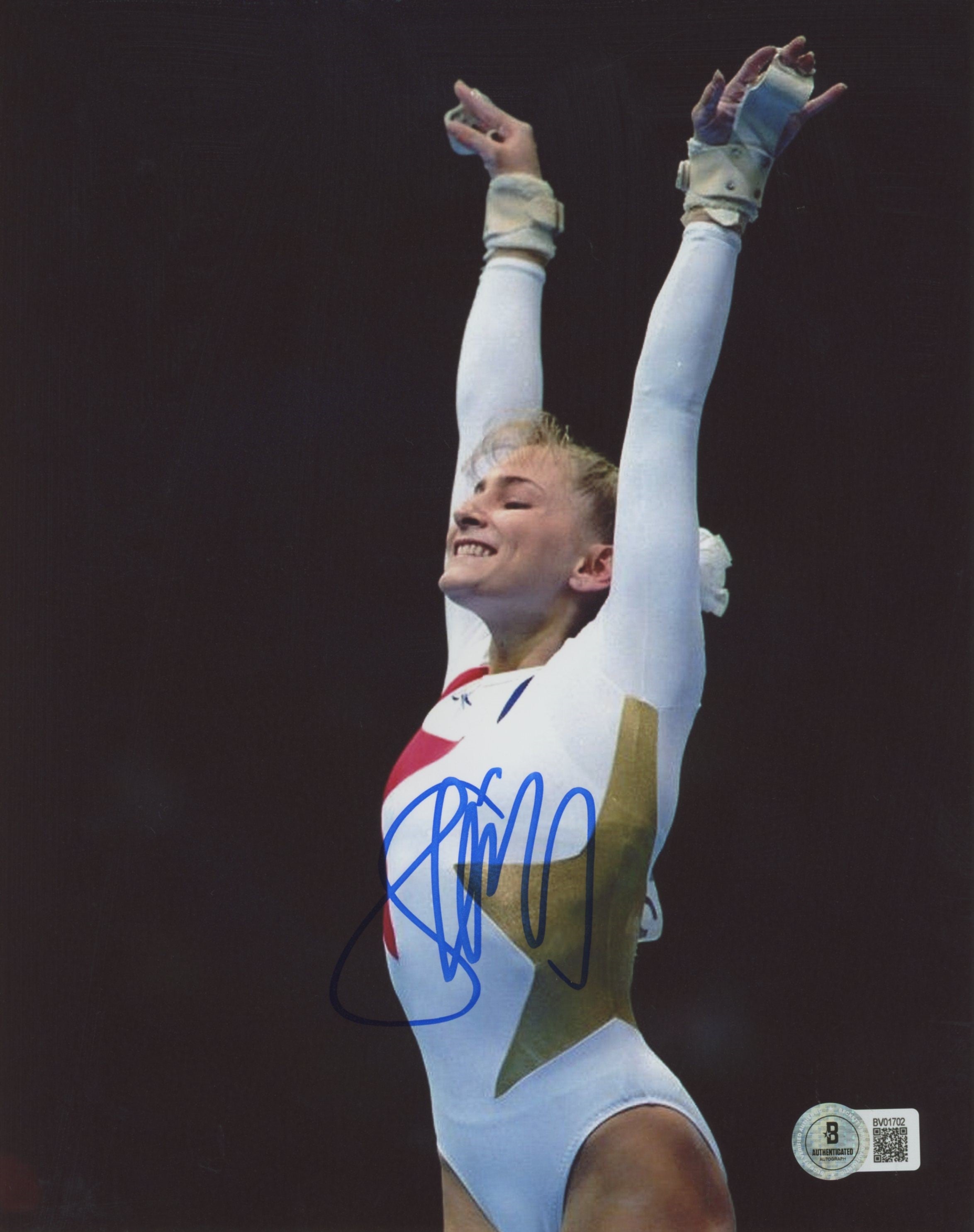 Shannon Miller Team USA Authentic Signed 8x10 Vertical Photo Autographed BAS 5