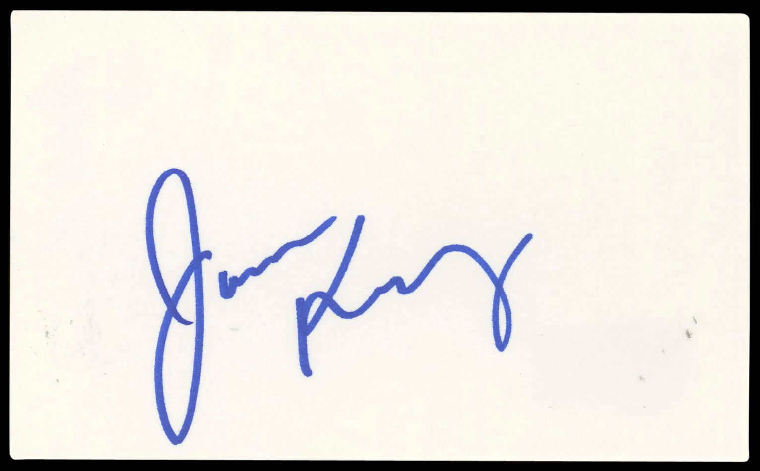 Jamie Kennedy Scream 2 Authentic Signed 3x5 Index Card Autographed BAS #BN89148