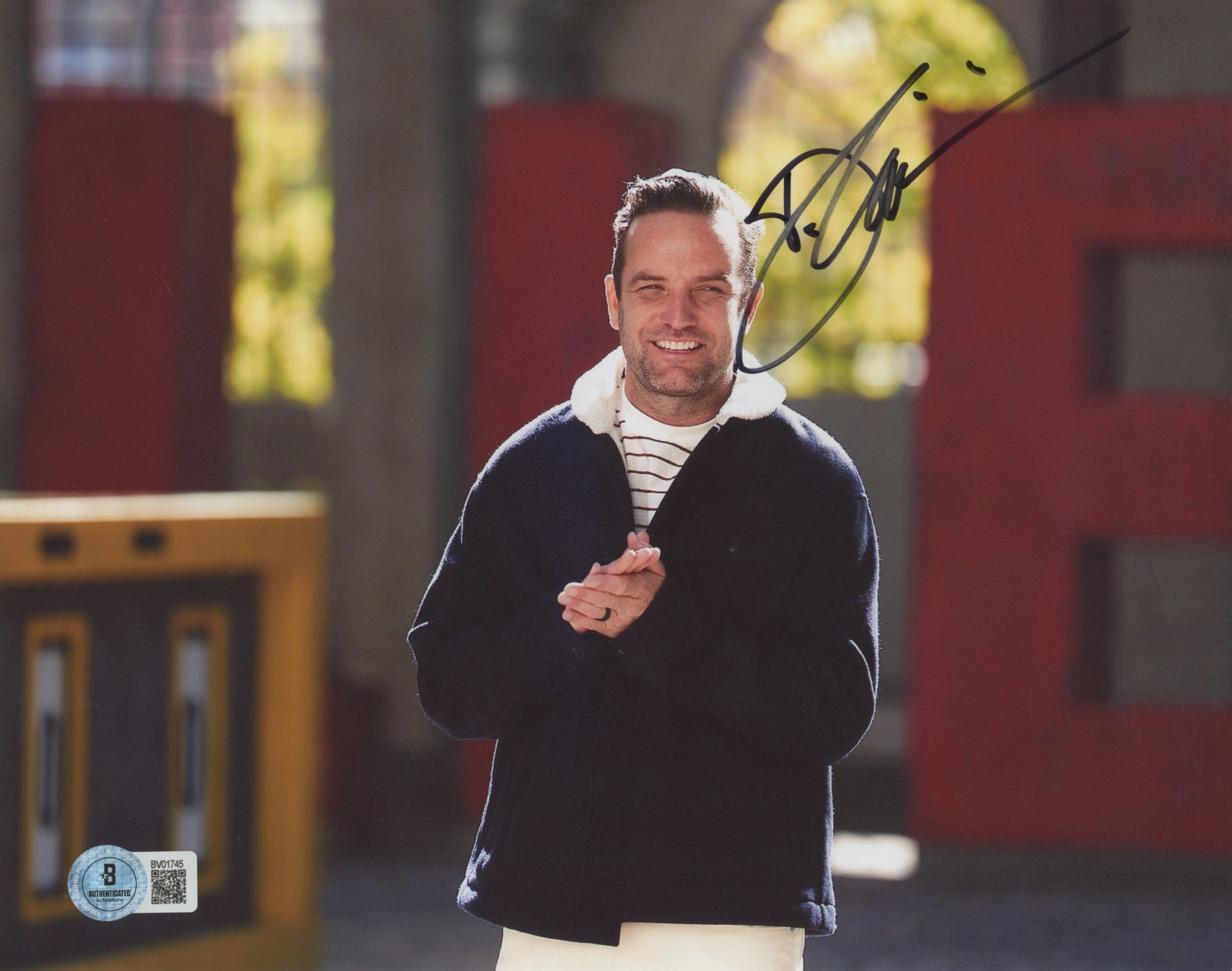 T.J. Lavin The Challenge Authentic Signed 8x10 Horizontal Photo BAS 1