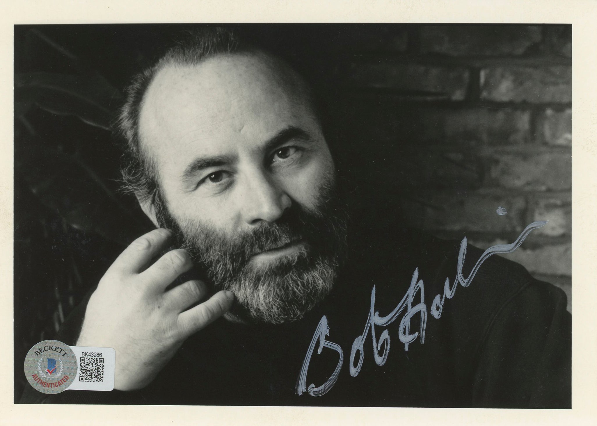 Bob Hoskins Who Framed Roger Rabbit? Authentic Signed 5x7 Photo BAS #BK43286