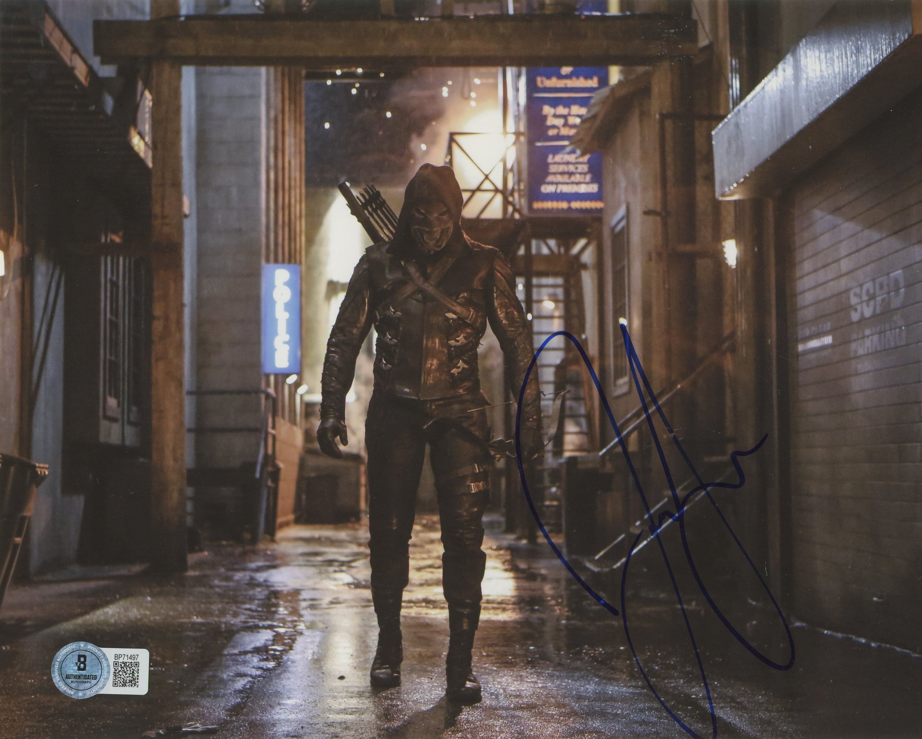 Josh Segarra Arrow Authentic Signed 8x10 Photo Autographed BAS #BP71497
