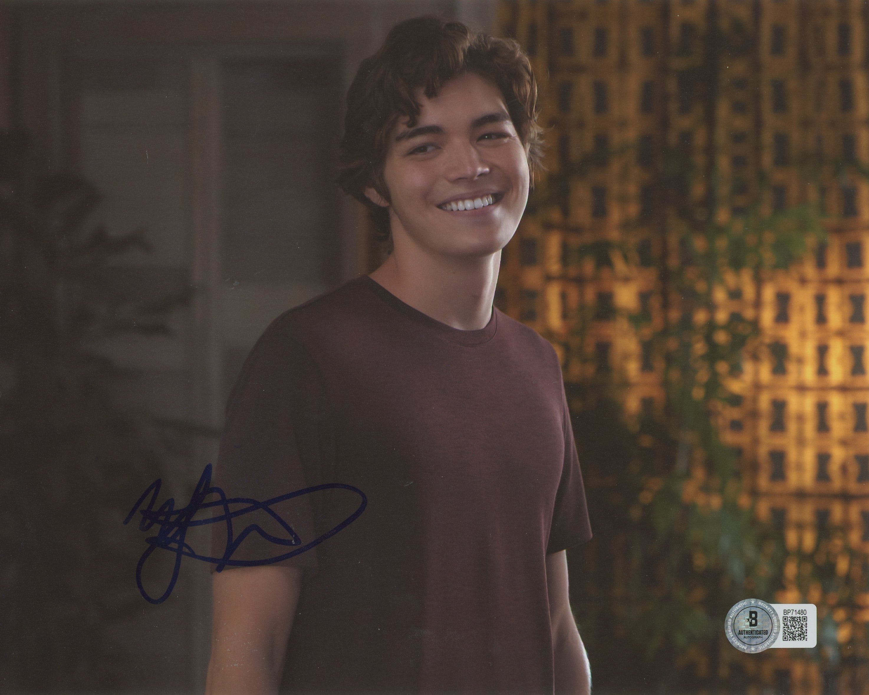 Matthew Sato Doogie Kamealoha, M.D. Authentic Signed 8x10 Photo BAS #BP71480