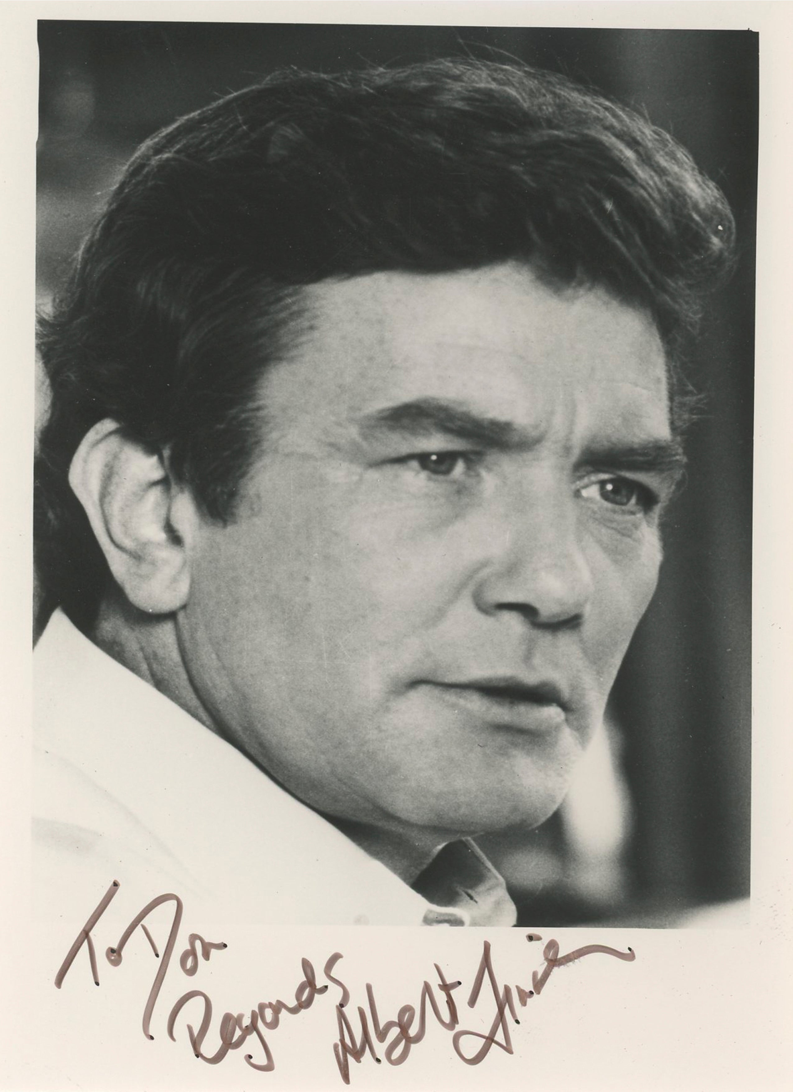 Albert Finney Erin Brockovich "To Don Regards" Signed 4x6 Photo BAS #BK43277