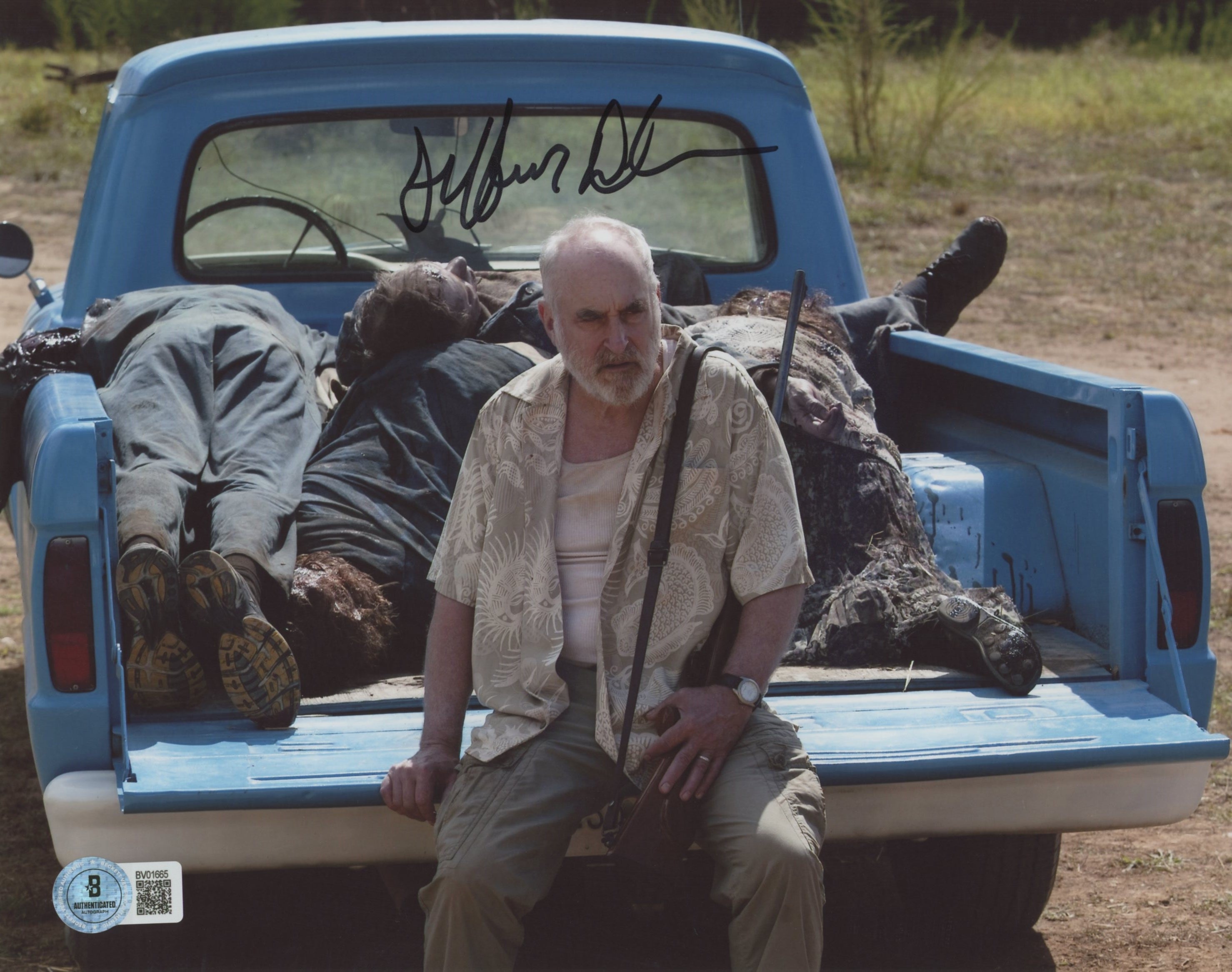 Jeffrey DeMunn The Walking Dead Authentic Signed 8x10 Horizontal Photo BAS 1