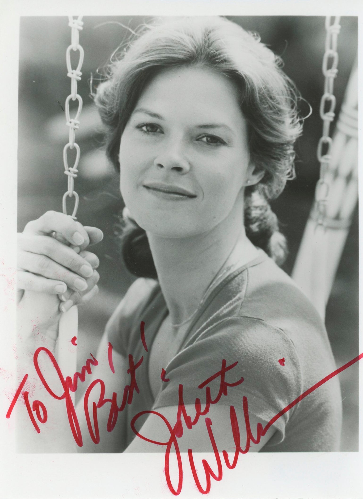 JoBeth Williams Poltergeist "To Jim, Best!" Signed 5x7 Photo BAS #BK43267