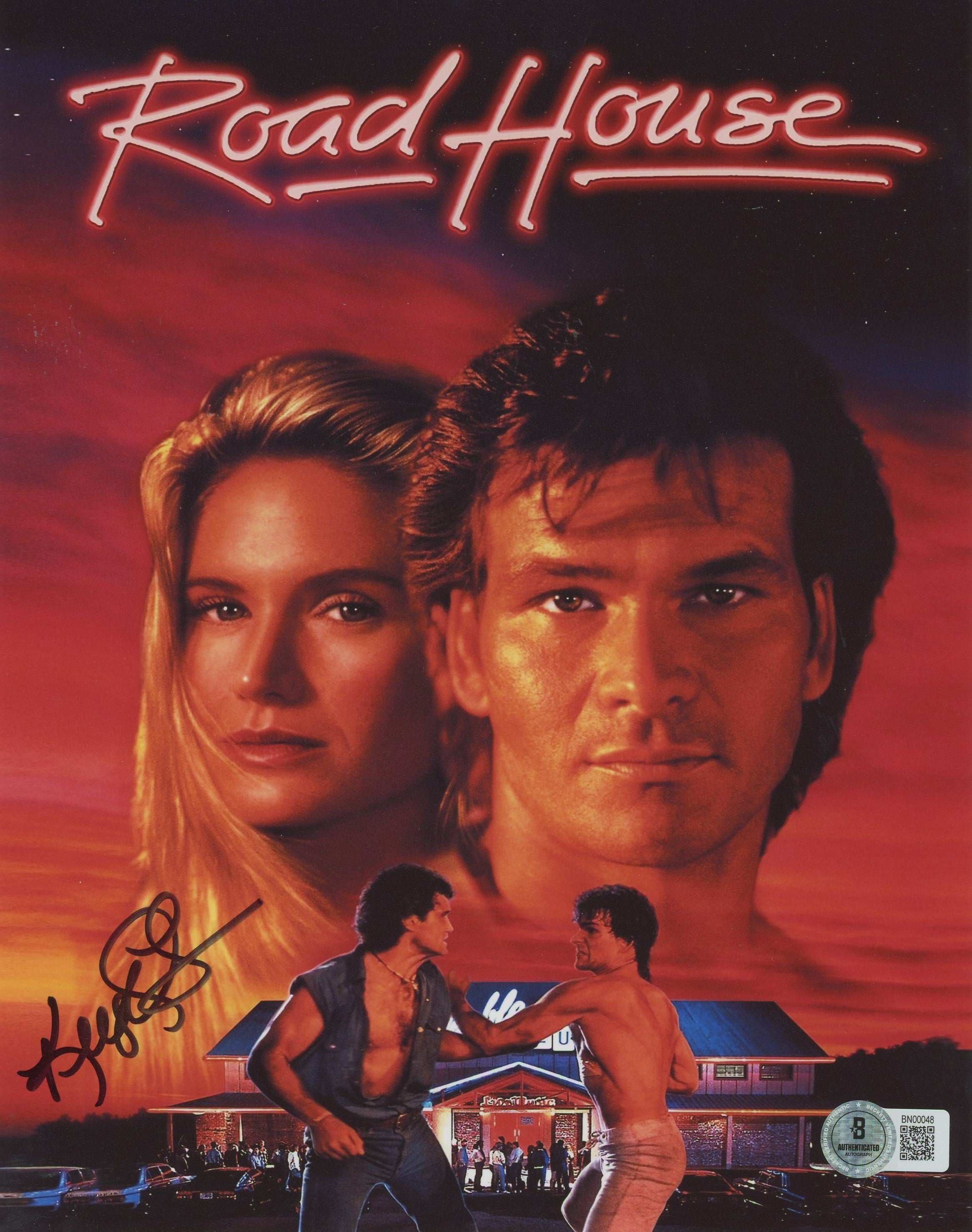 Kelly Lynch Road House Authentic Signed 8x10 Photo Autographed BAS #BN00048