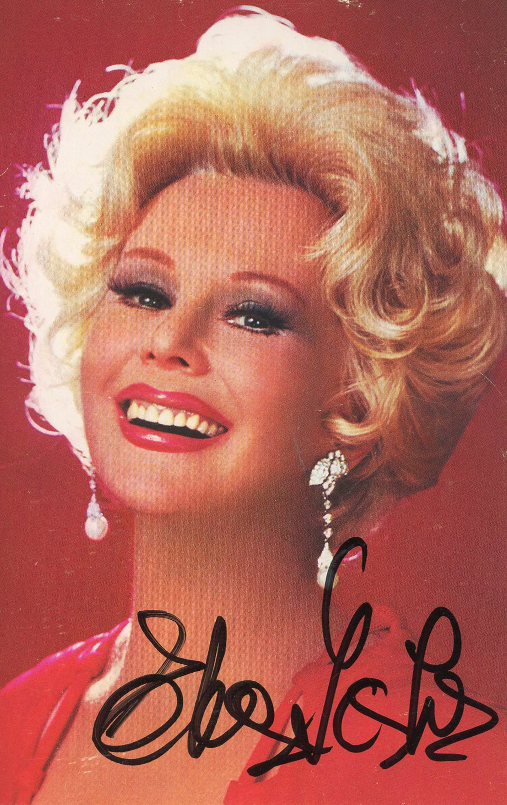 Eva Gabor Green Acres Authentic Signed 3.5x5.5 Photo Autographed BAS #BK43266