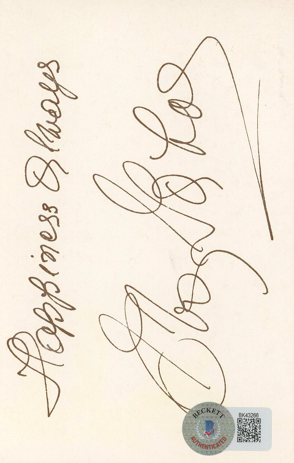 Eva Gabor Green Acres Authentic Signed 3.5x5.5 Photo Autographed BAS #BK43266