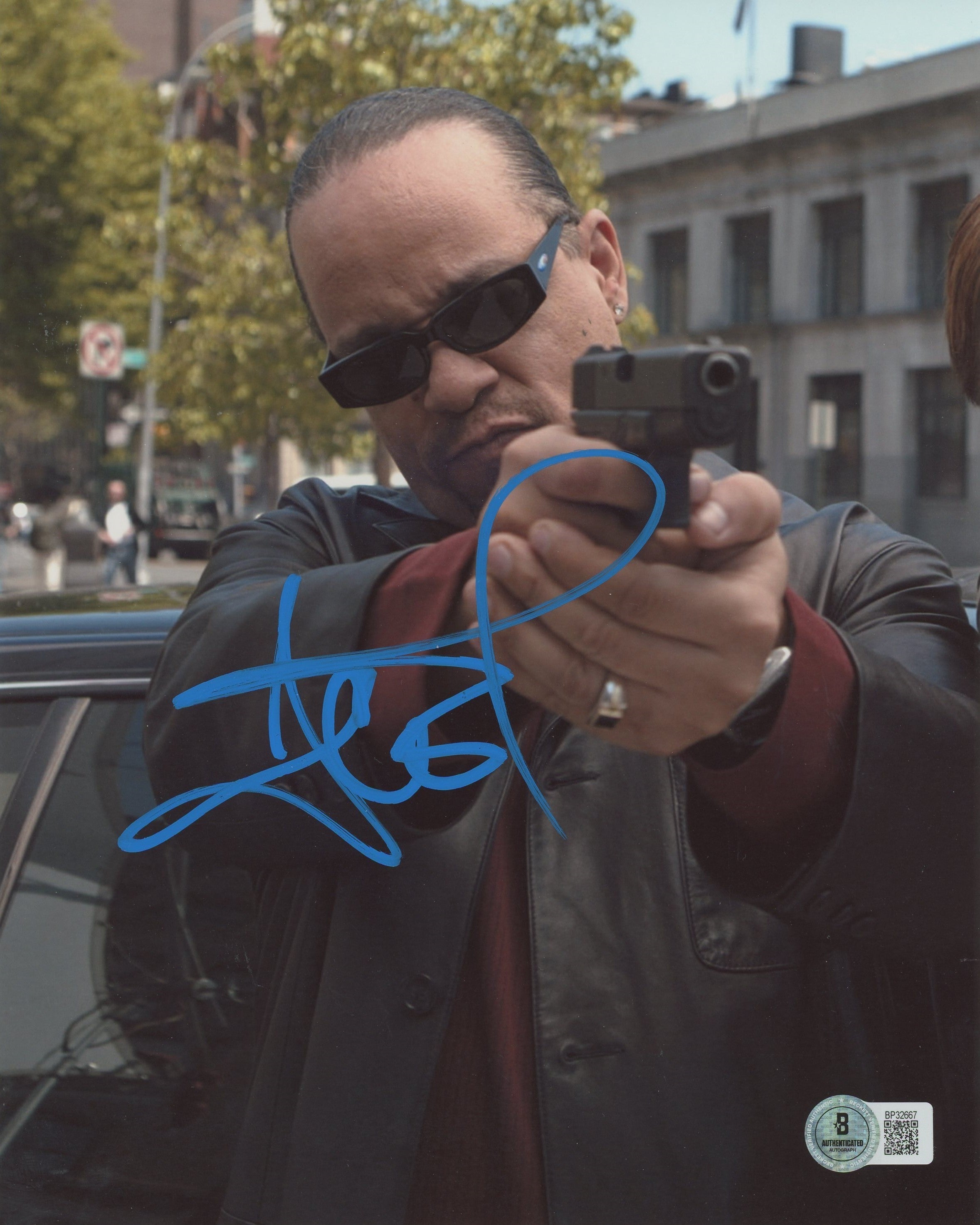 Ice-T Body Count Authentic Signed 8x10 Photo Autographed BAS #BP32667