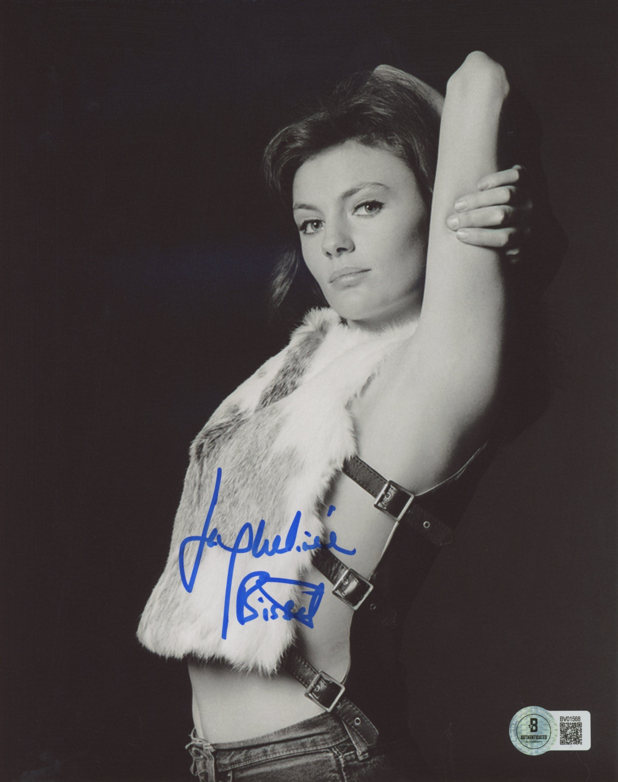 Jacqueline Bisset The Deep Authentic Signed 8x10 Vertical Photo BAS 6