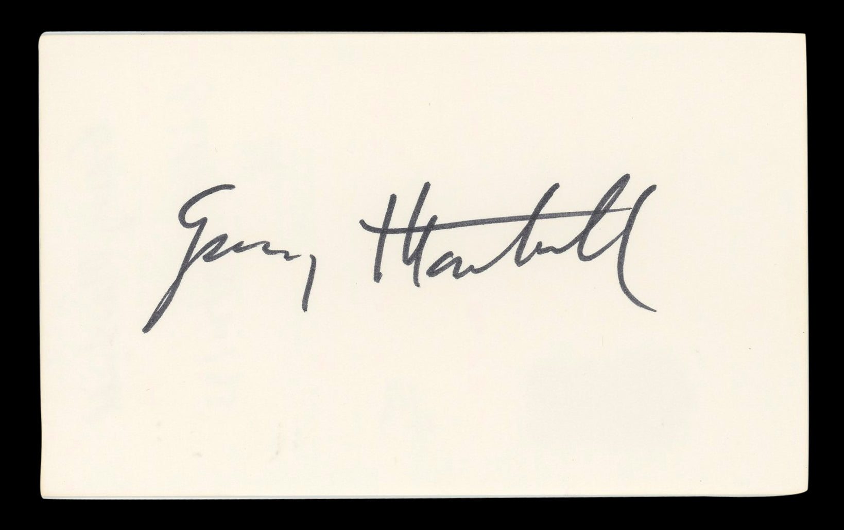 Garry Marshall The Princess Diaries Authentic Signed 3x5 Index Card BAS #BL96417