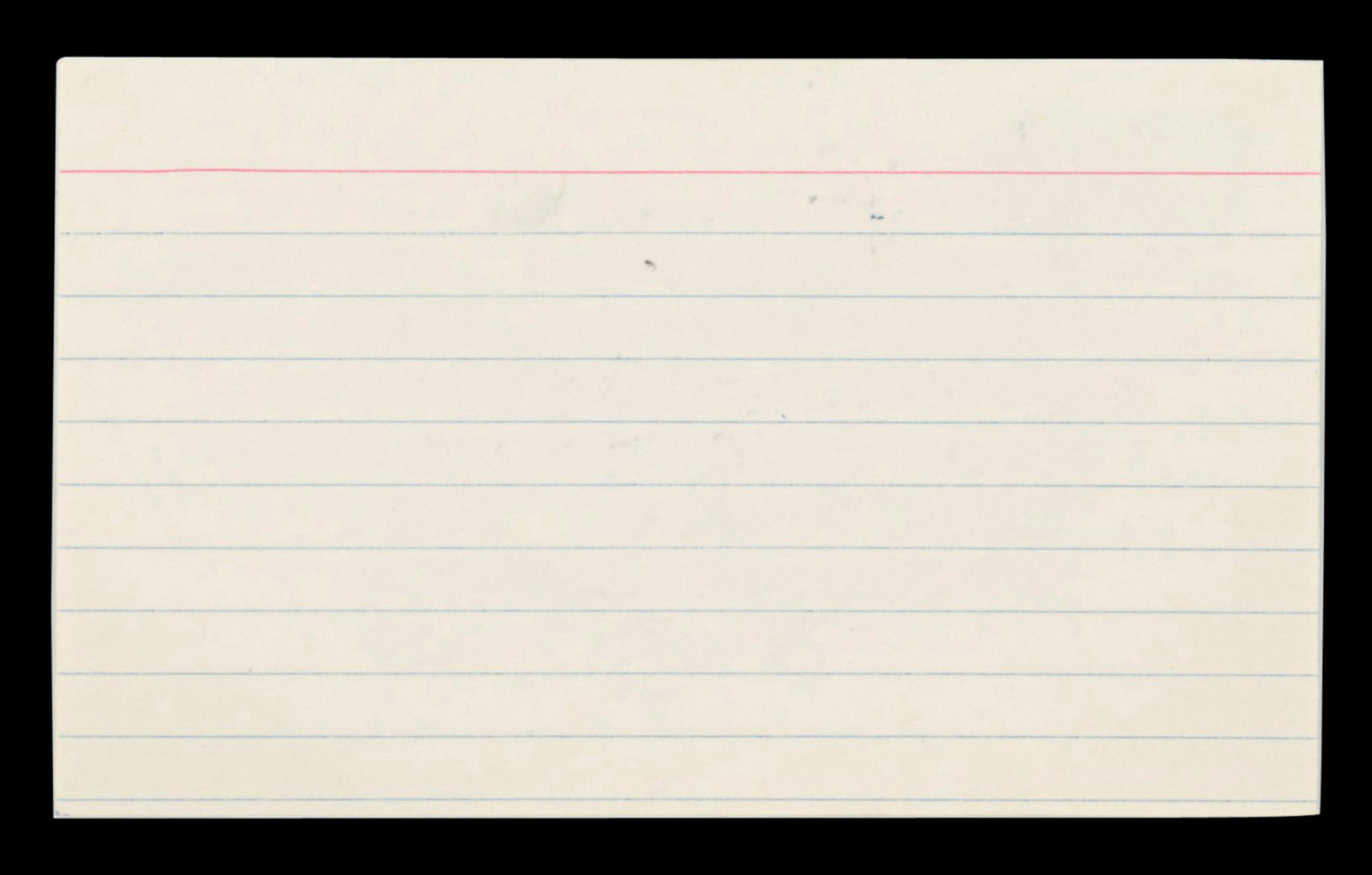 Arizona State Frank Kush Authentic Signed 3x5 Index Card BAS #BT03615