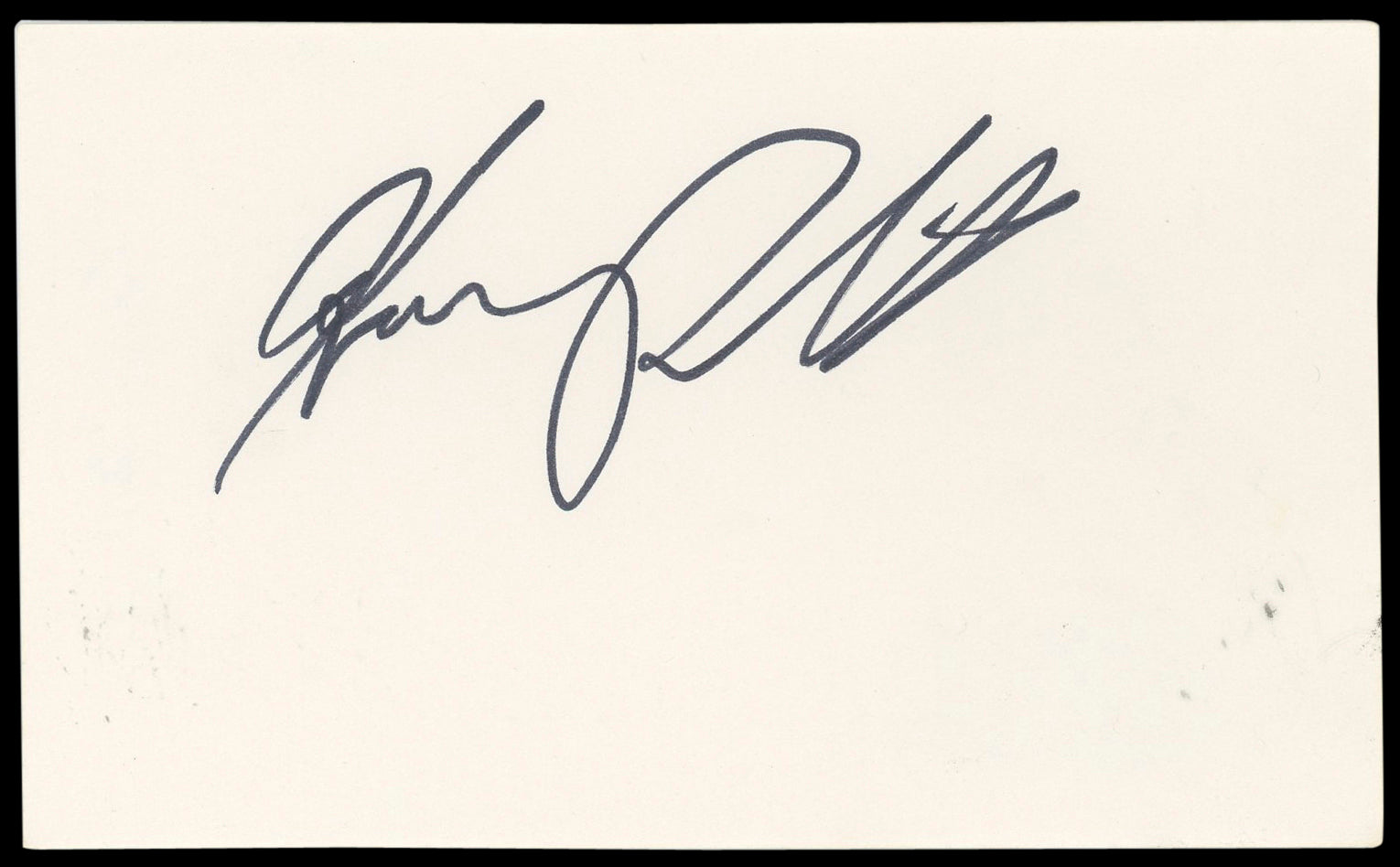 Kevin Pollak The Usual Suspects Authentic Signed 3x5 Index Card BAS #BN89423