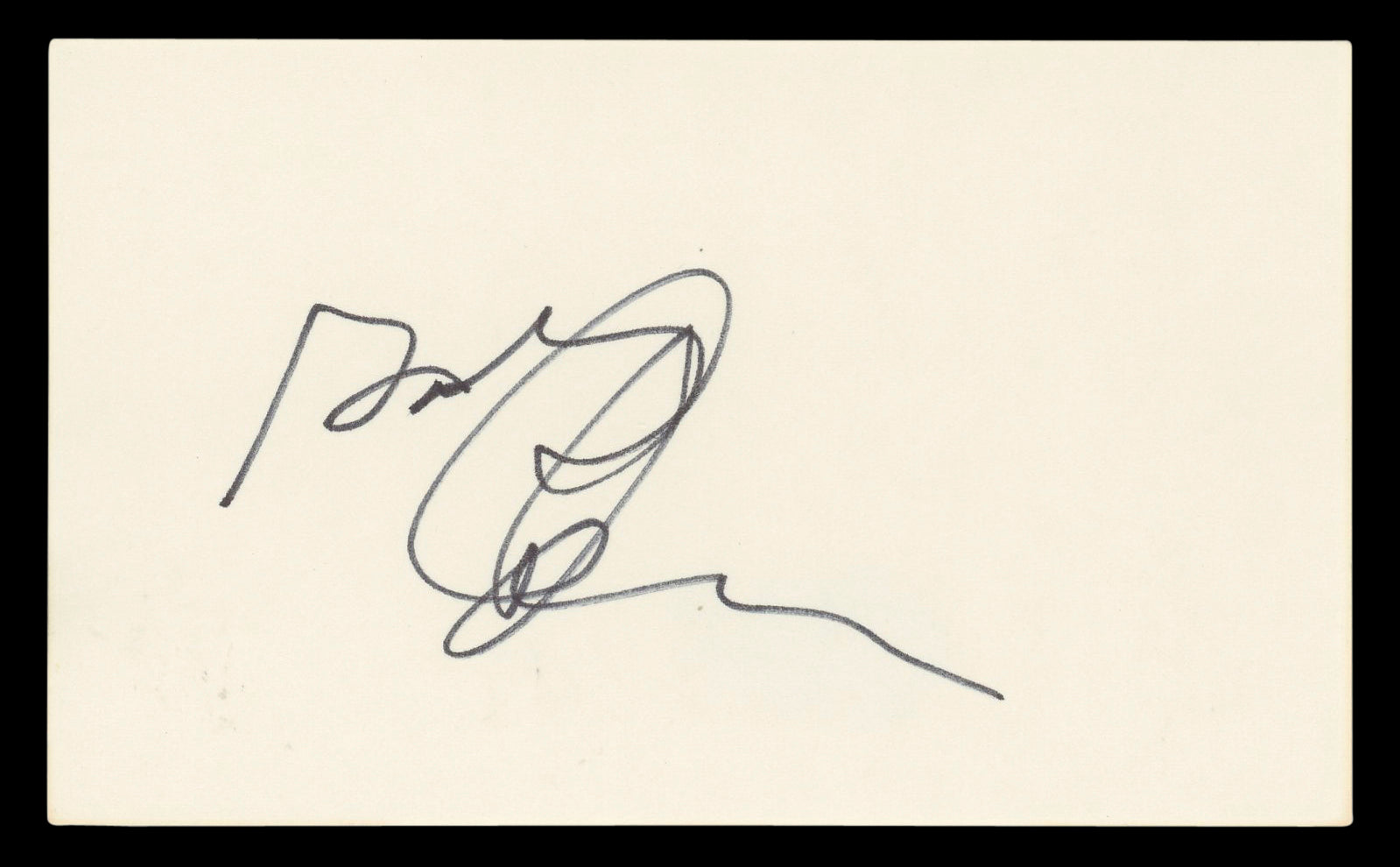 Gary Coleman Diff'rent Strokes Authentic Signed 3x5 Index Card BAS #BL98514