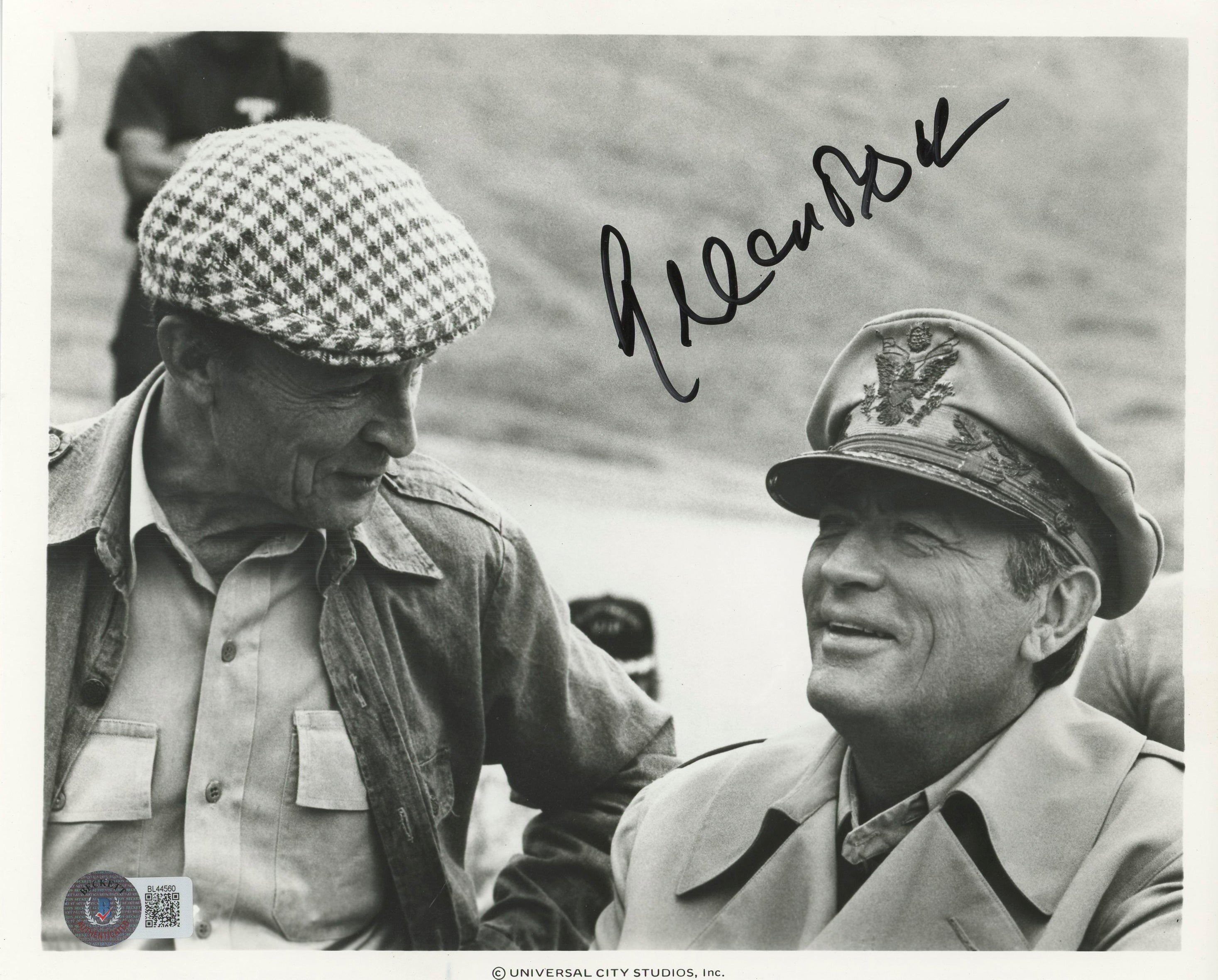 Gregory Peck MacArthur Authentic Signed 8x10 Photo Autographed BAS #BL44560