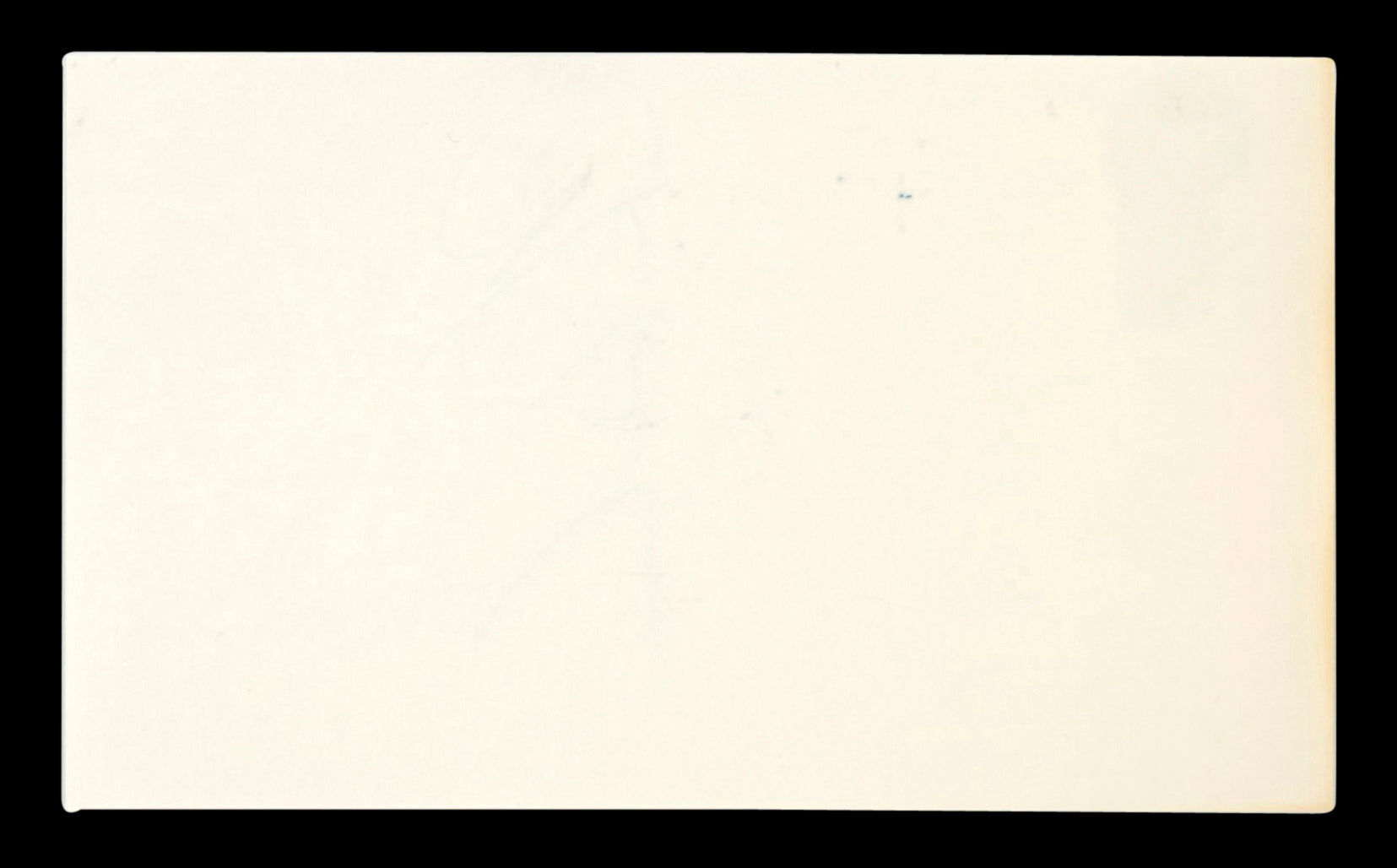 Vikings Chris Doleman Authentic Signed 3x5 Index Card Autographed BAS #BT03643