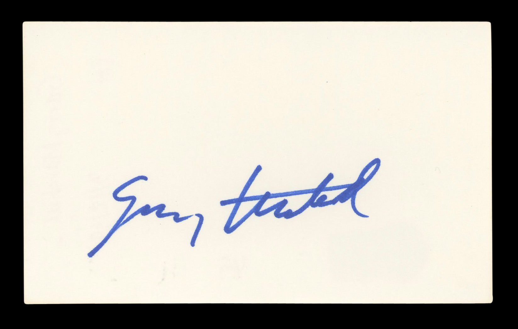 Garry Marshall The Princess Diaries Authentic Signed 3x5 Index Card BAS #BL96419