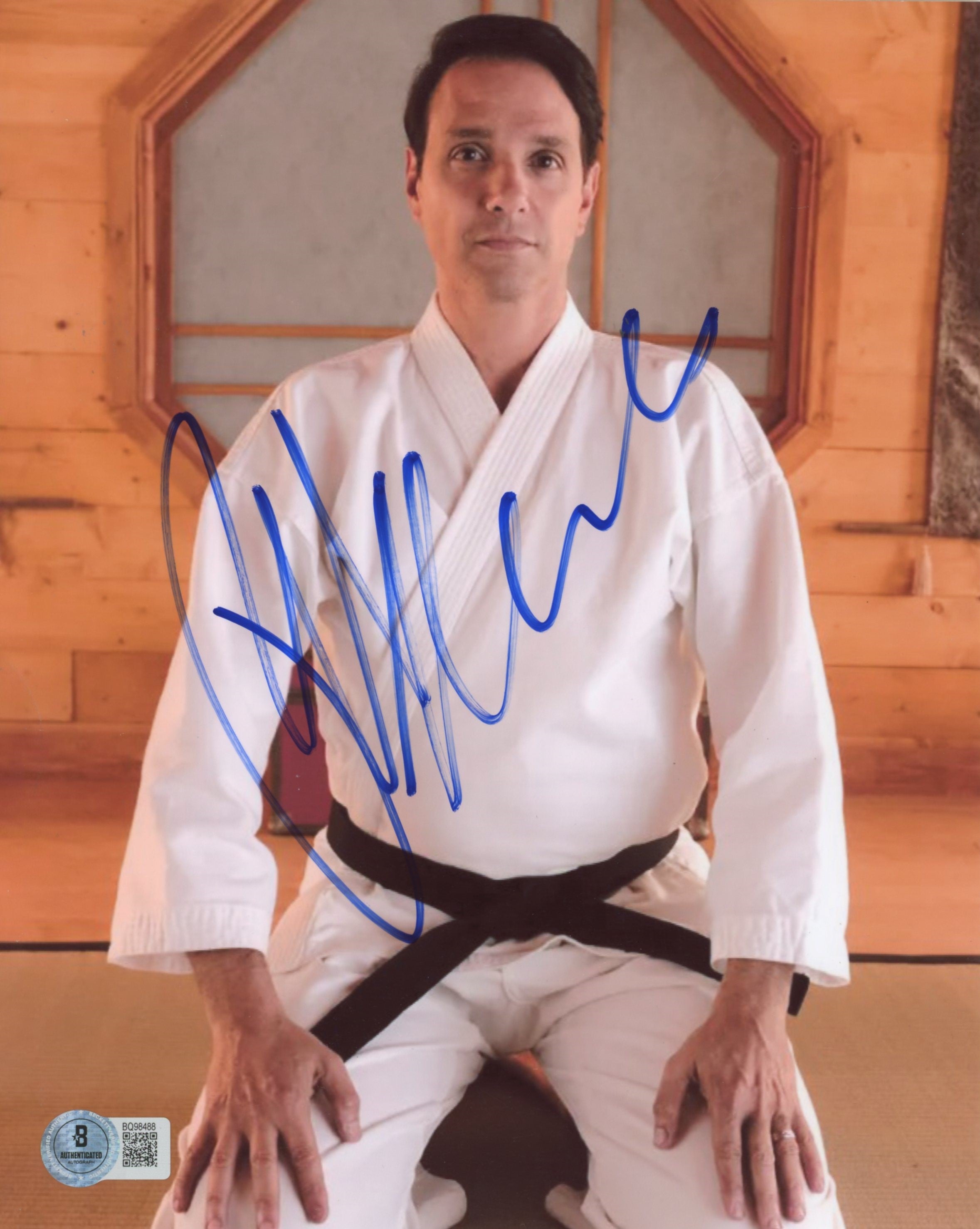 Ralph Macchio The Karate Kid Authentic Signed 8x10 Photo BAS #BQ98488