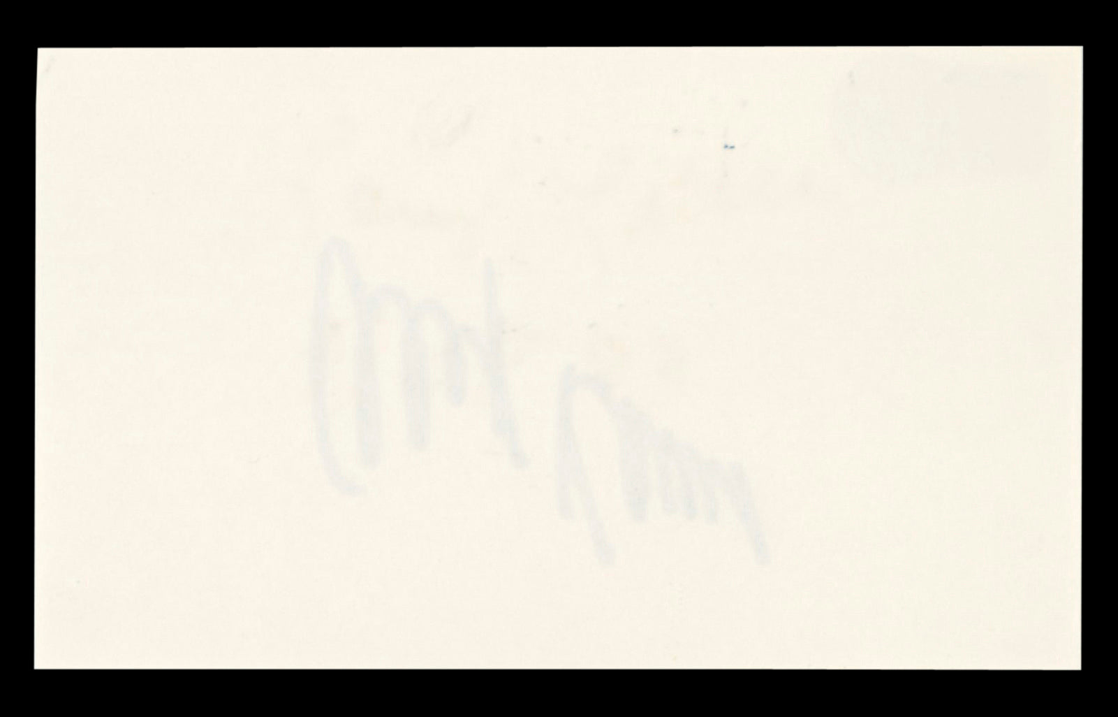 Lions Alex Karras Authentic Signed 3x5 Index Card Autographed BAS #BT03647