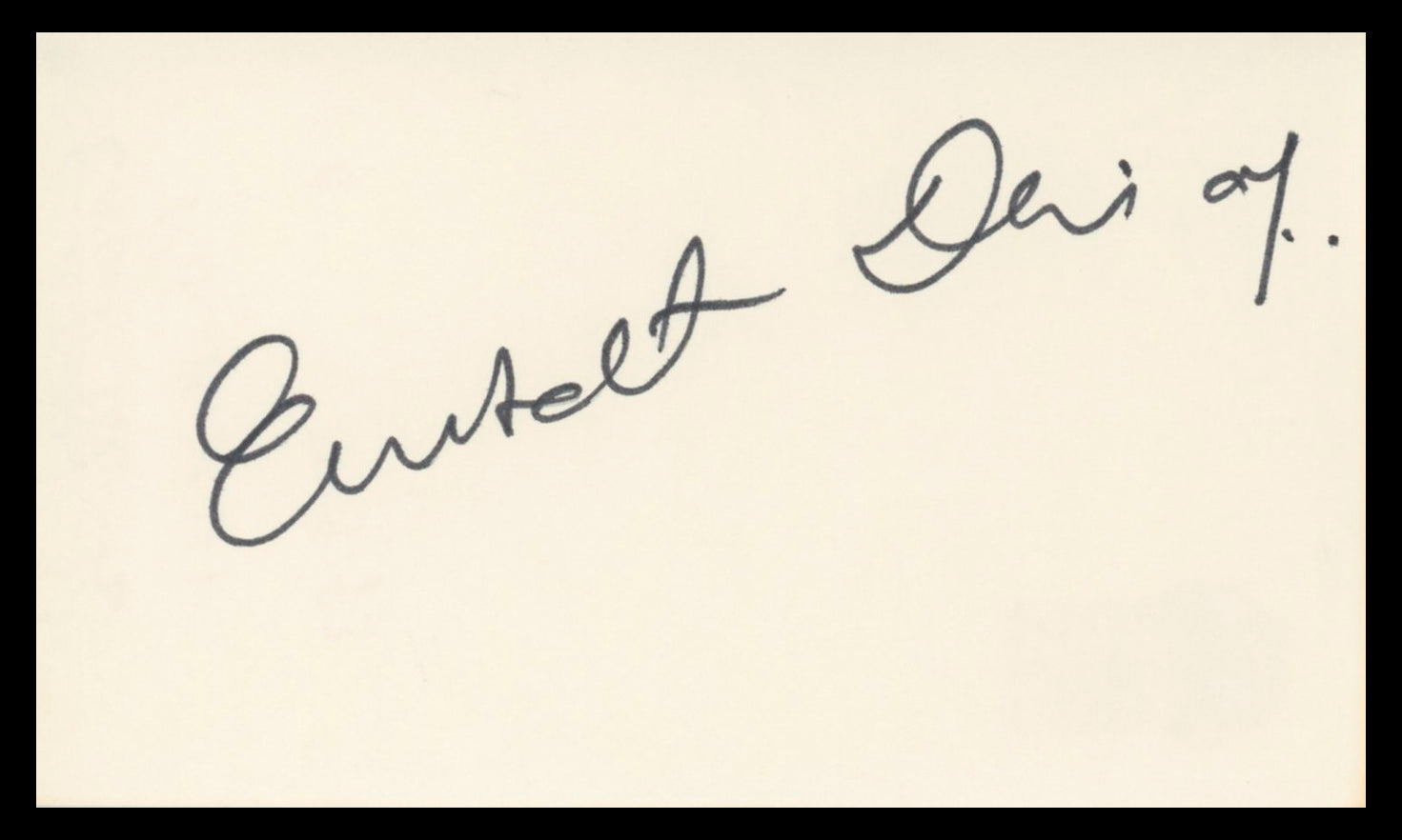 Embeth Davidtz Matilda Authentic Signed 3x5 Index Card Autographed BAS #BV04139
