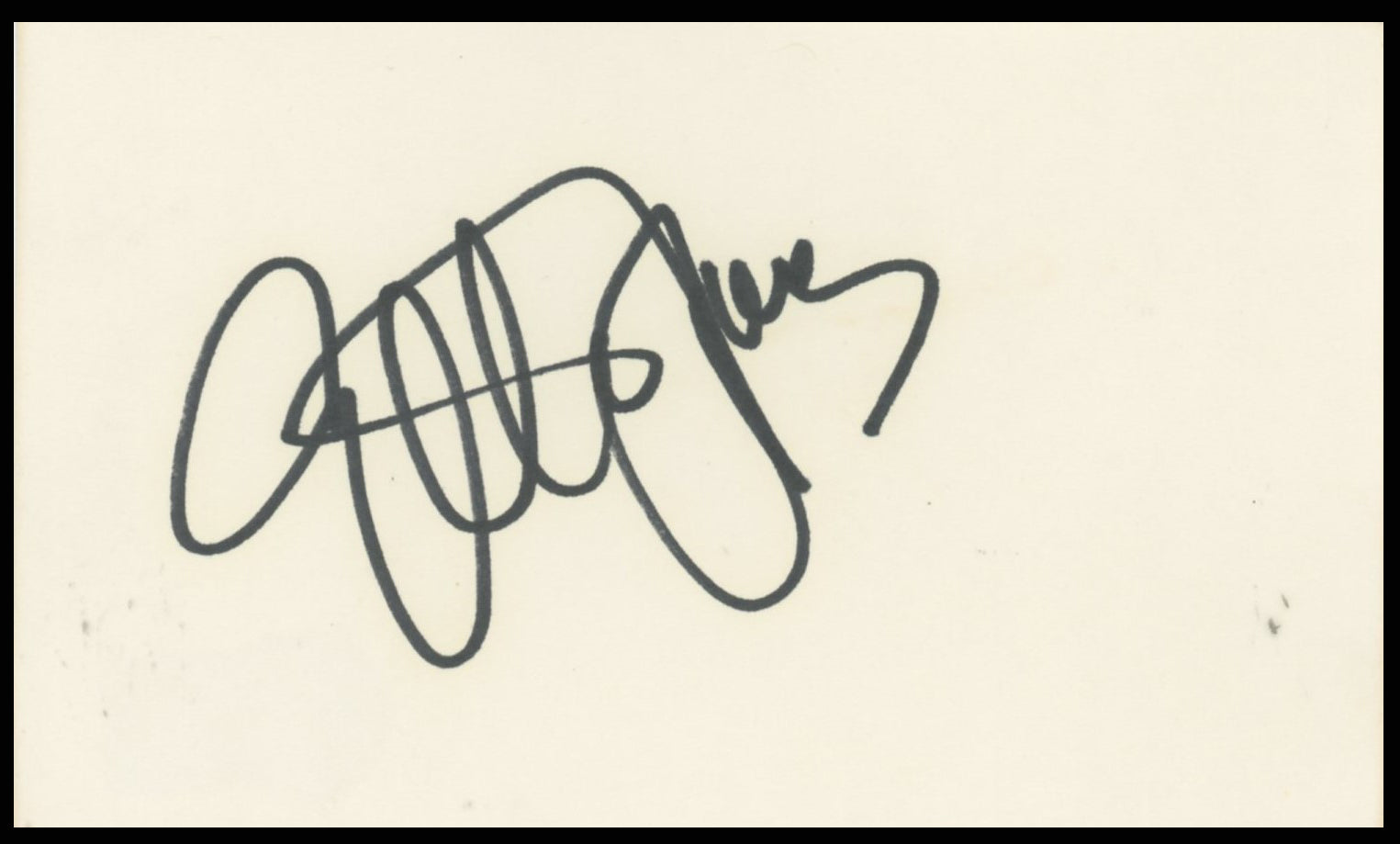 Etta James Musician Authentic Signed 3x5 Index Card Autographed BAS #BR26812