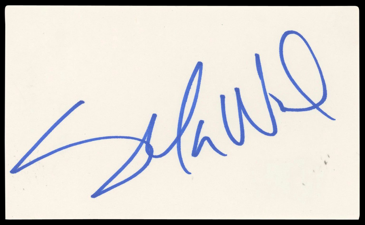 Sela Ward Sisters Authentic Signed 3x5 Index Card Autographed BAS #BN89176