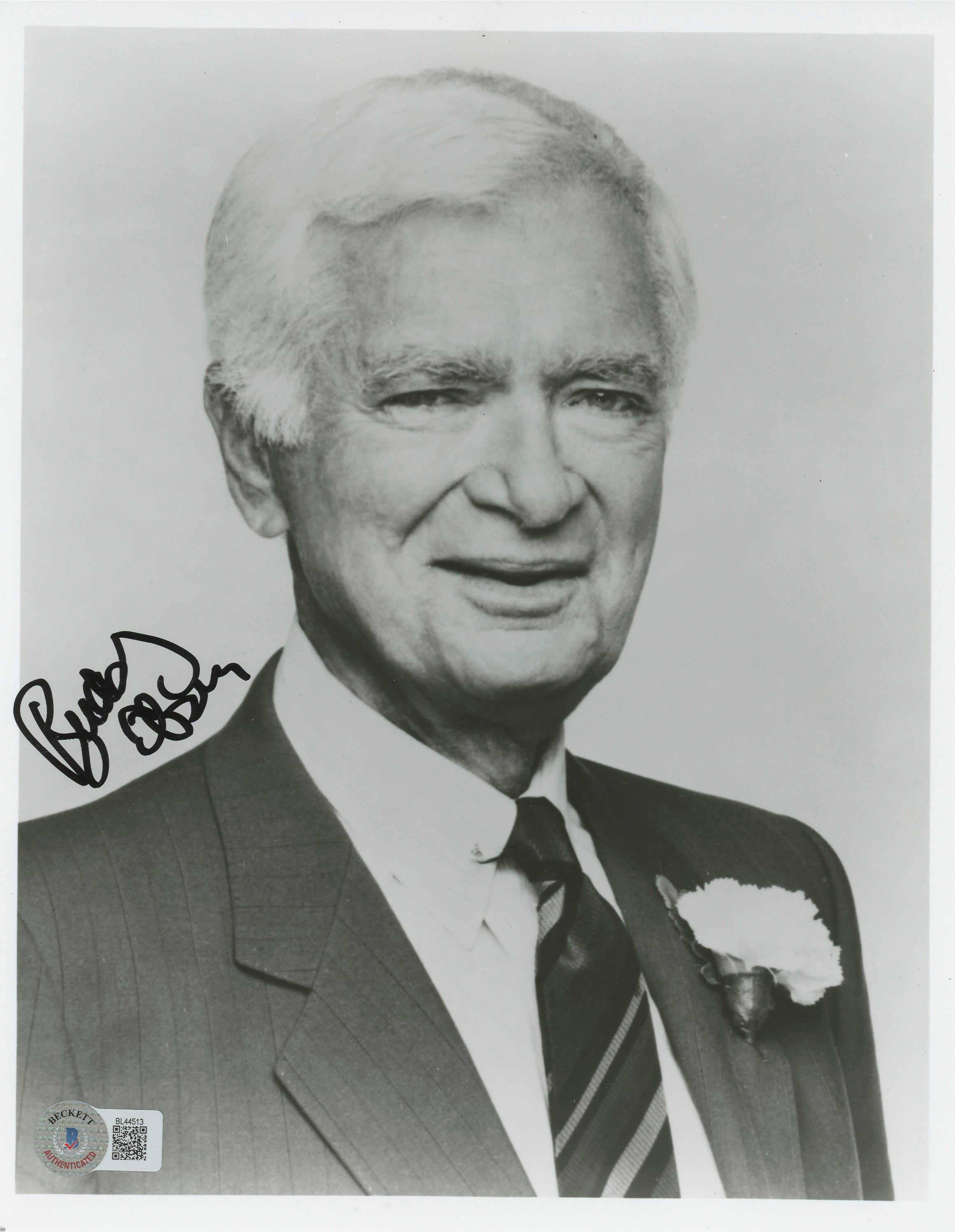Buddy Ebsen The Beverly Hillbillies Authentic Signed 8x10 Photo BAS #BL44513