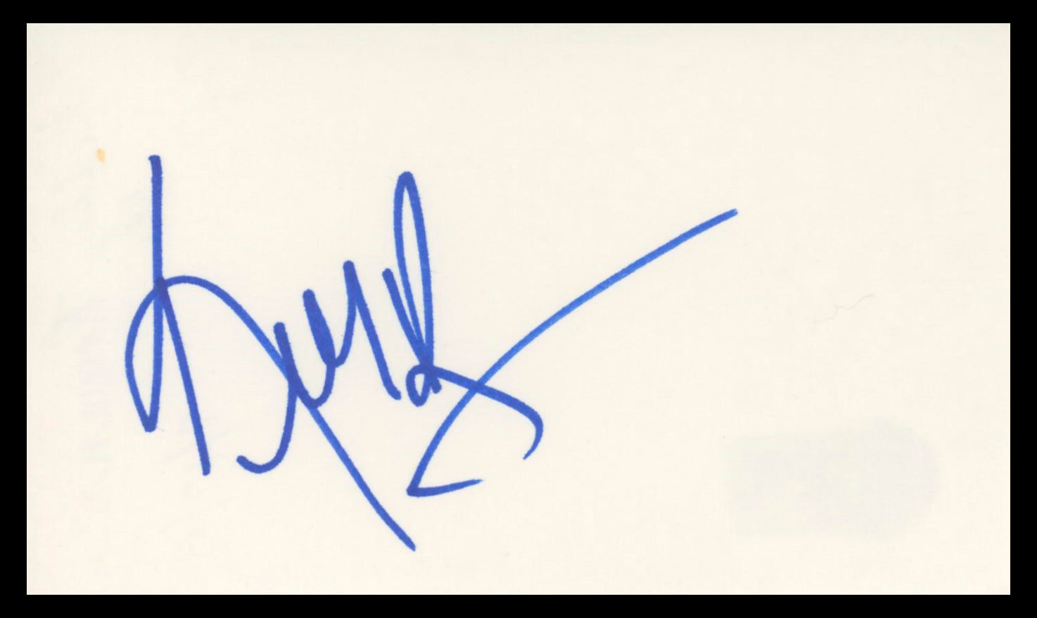 Kelly Rowan The O.C. Authentic Signed 3x5 Index Card BAS #BV02157