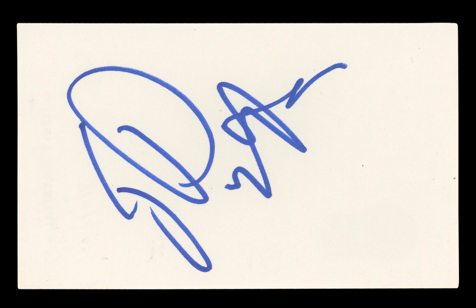 Joe Pantoliano The Sopranos Authentic Signed 3x5 Index Card BAS #BL96442