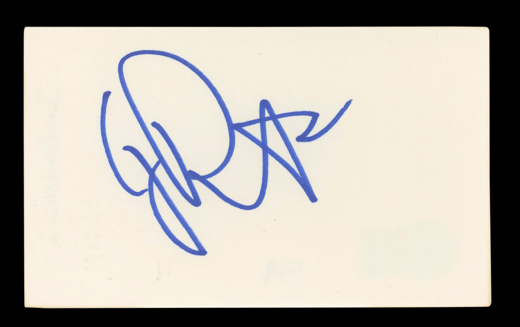 Joe Pantoliano The Sopranos Authentic Signed 3x5 Index Card BAS #BL96443