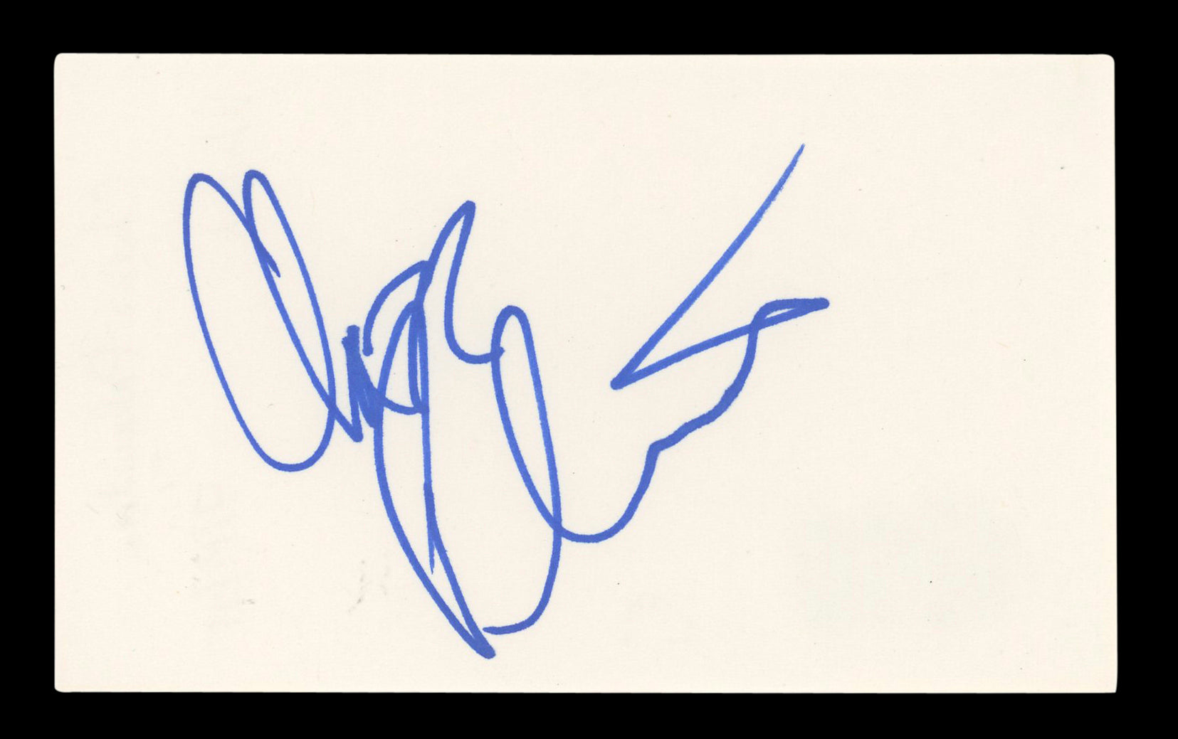 Chazz Palminteri A Bronx Tale Authentic Signed 3x5 Index Card BAS #BL96446