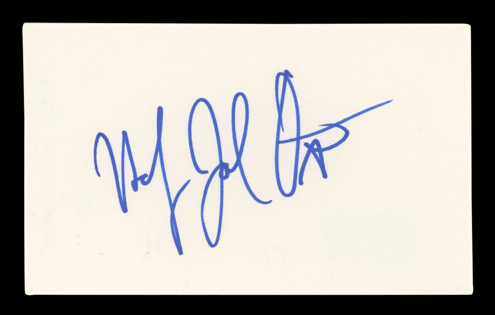 Haley Joel Osment The Sixth Sense Authentic Signed 3x5 Index Card BAS #BL96454