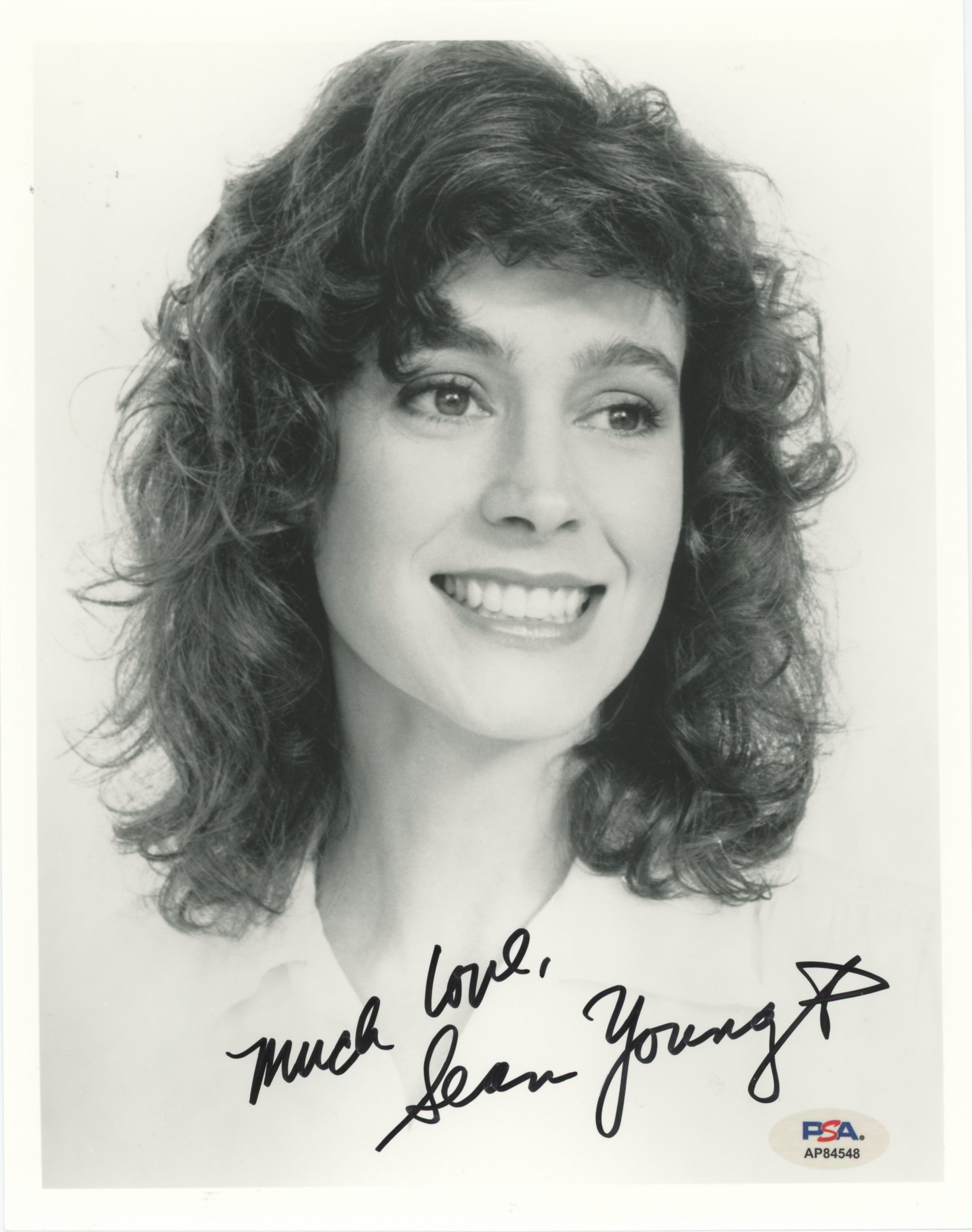 Sean Young Blade Runner "Much Love" Authentic Signed 8x10 Photo PSA/DNA #AP84548